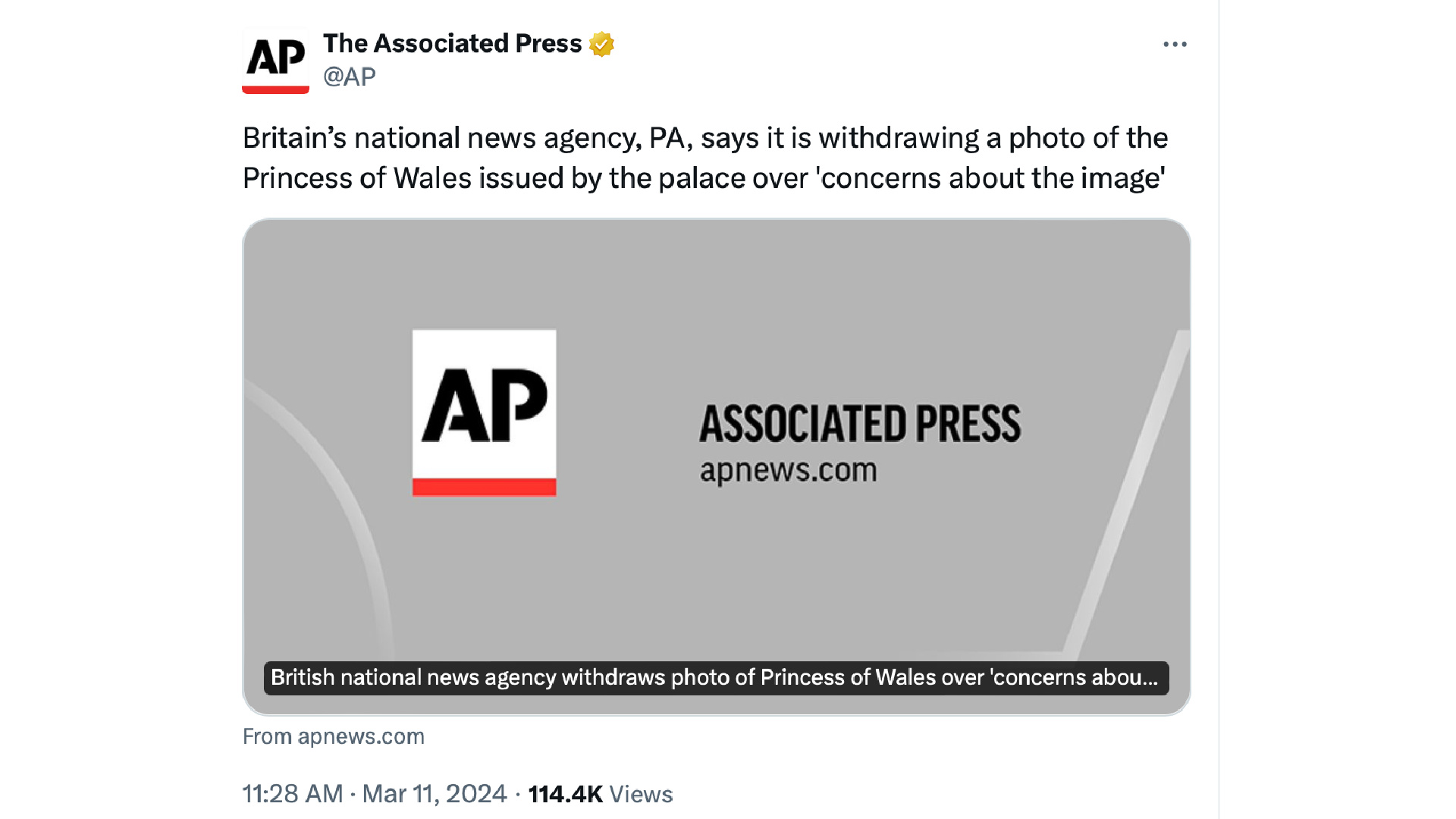 Las agencias de noticias 'mataron' la foto