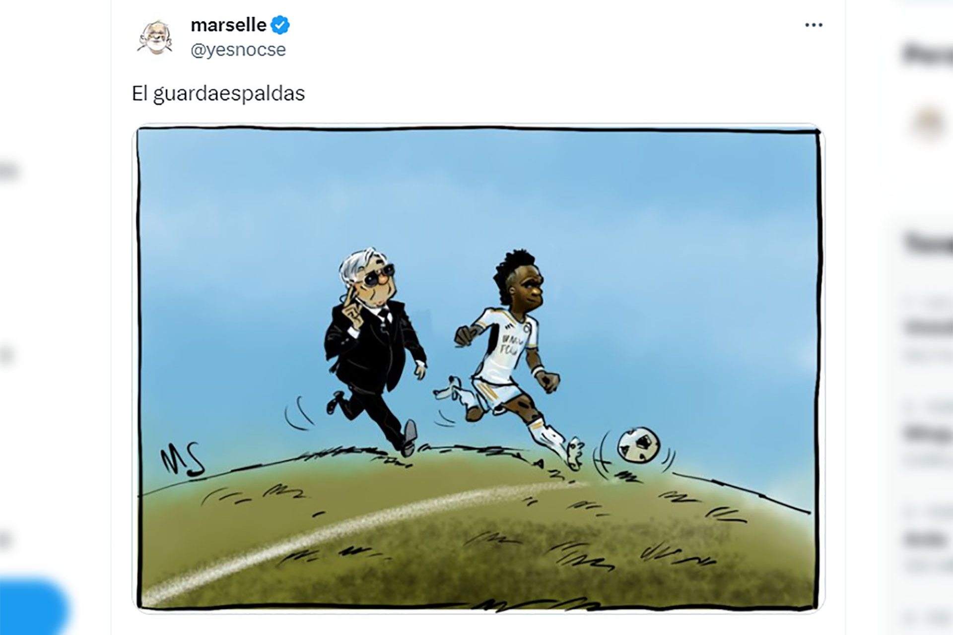 El eterno defensor del delantero madridista