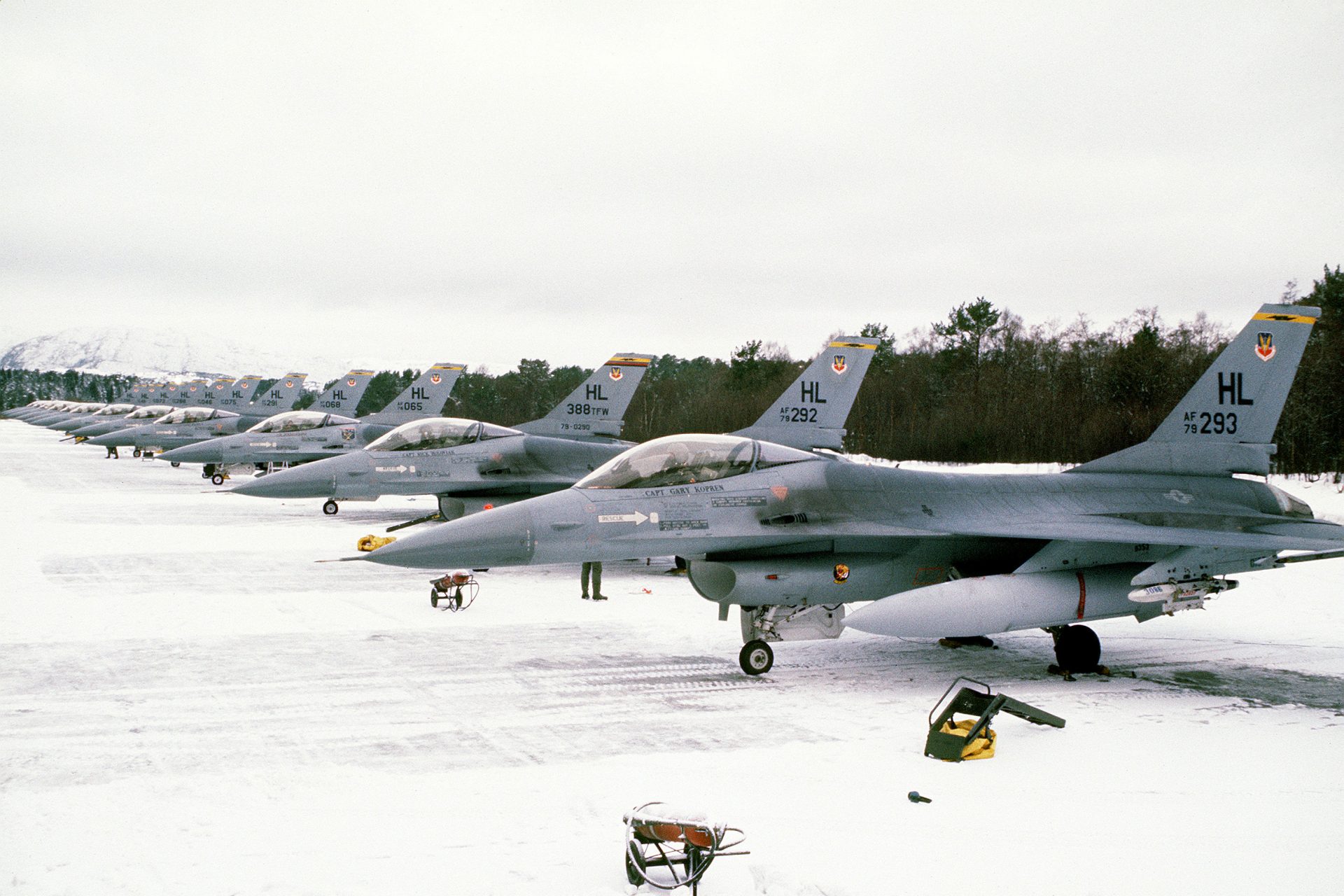 Norway is sending 22 F-16s