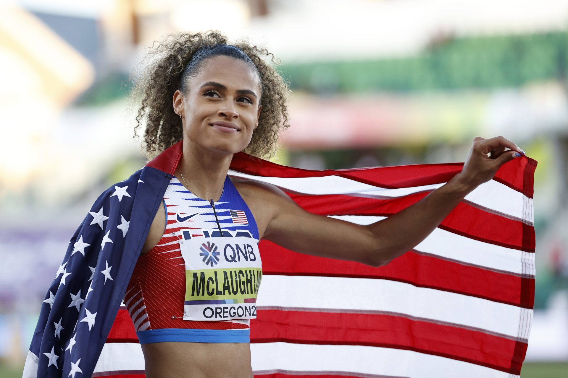 400 metri ostacoli femminili: 50.68 – Sydney McLaughlin