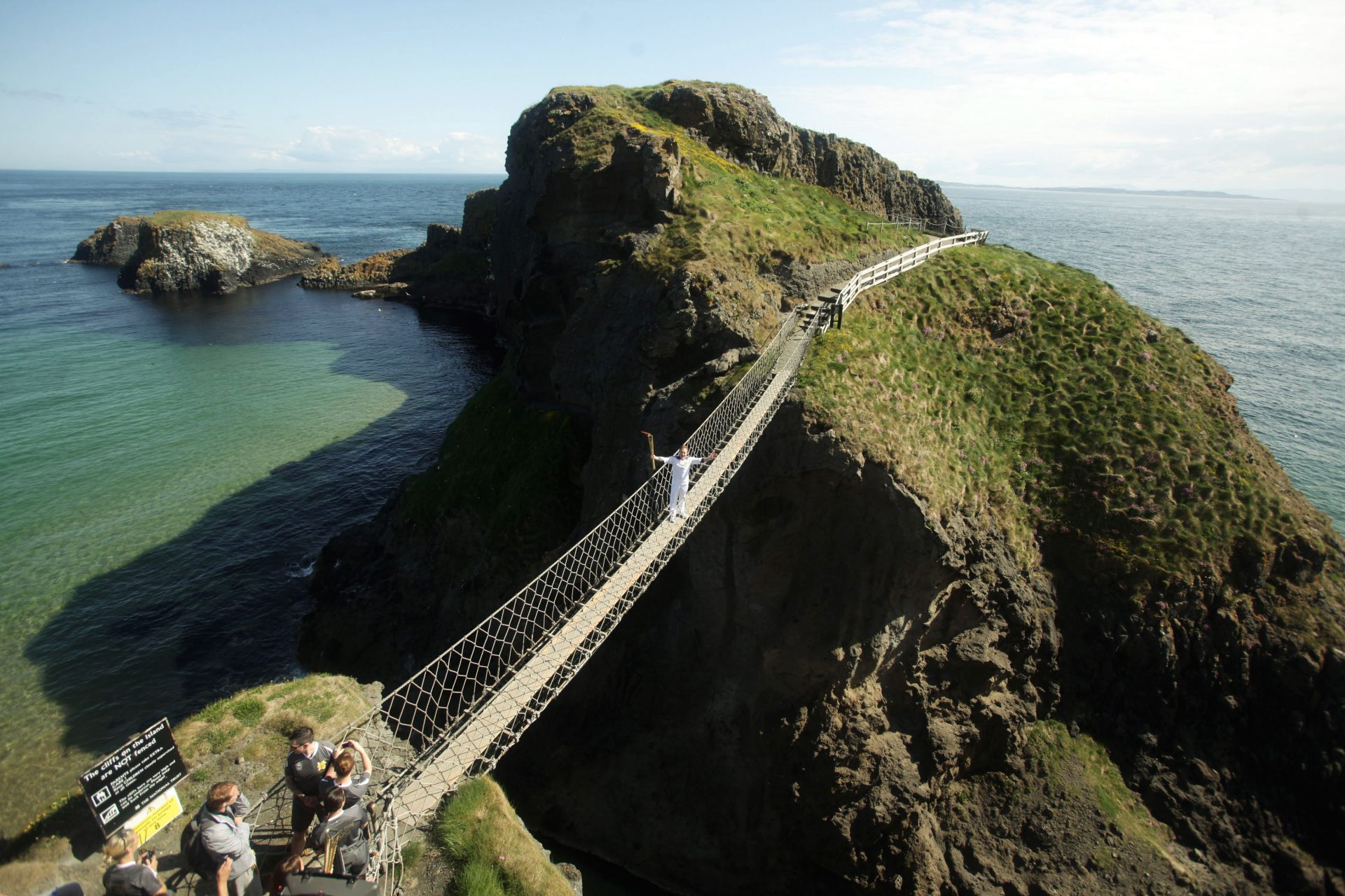 Puente de cuerda de Carrick-a-Rede (Irlanda del Norte)