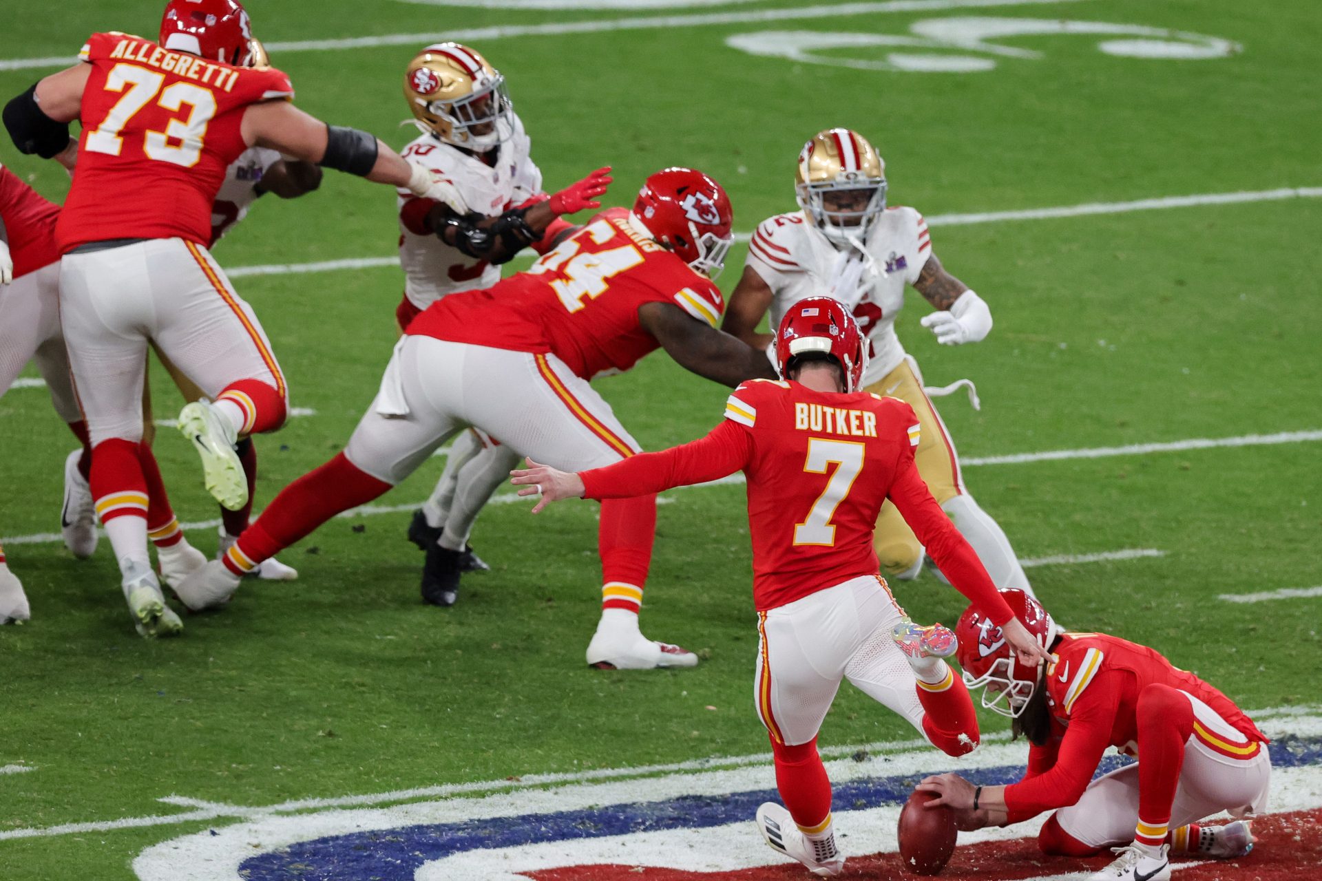 Harrison Butker breaks his own record