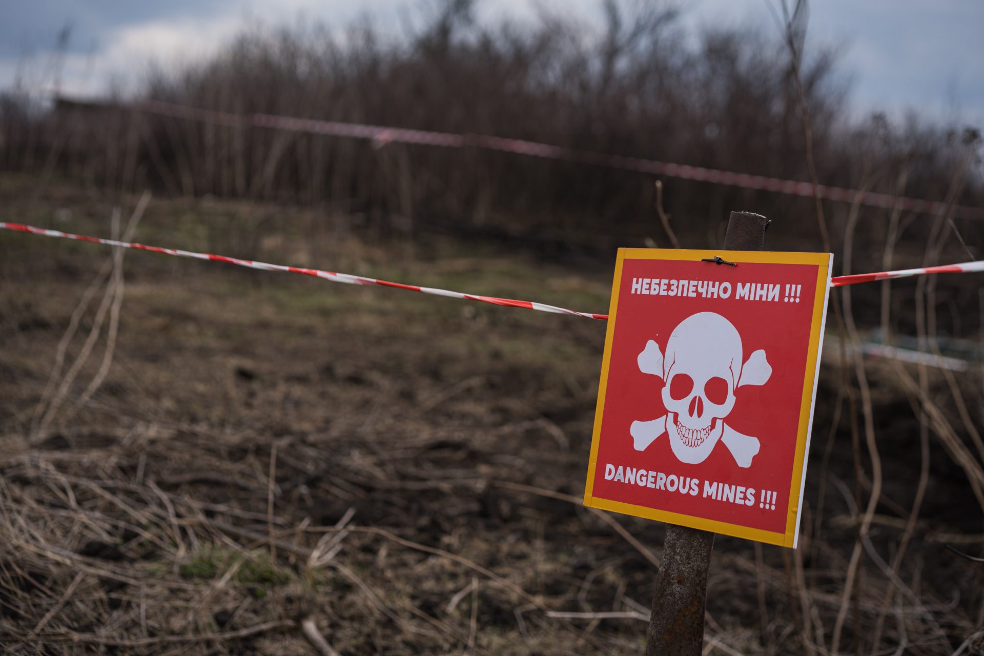 Ukraine has created a new unit dedicated to demining the country