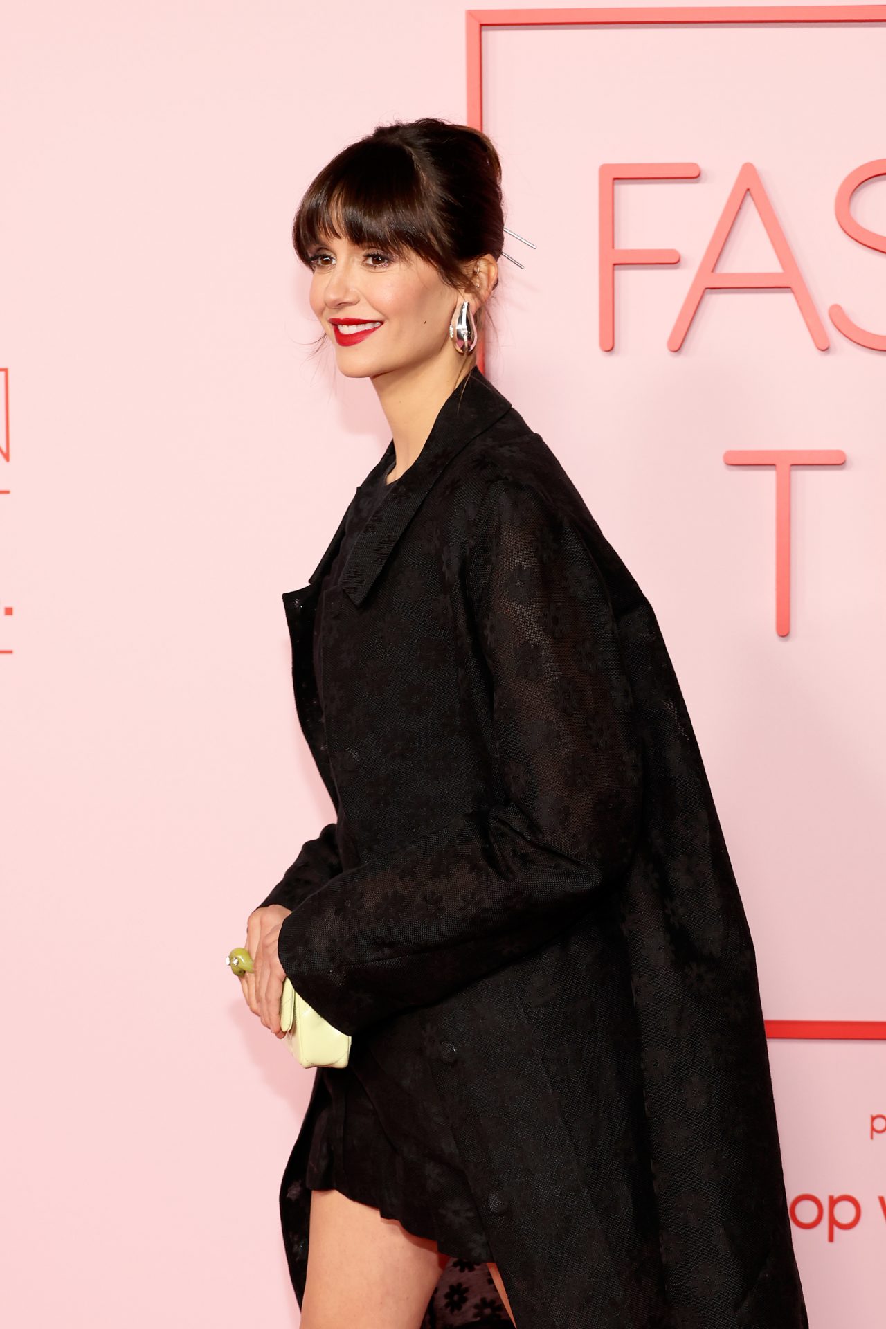 Nina Dobrev at the Fashion Trust US Awards