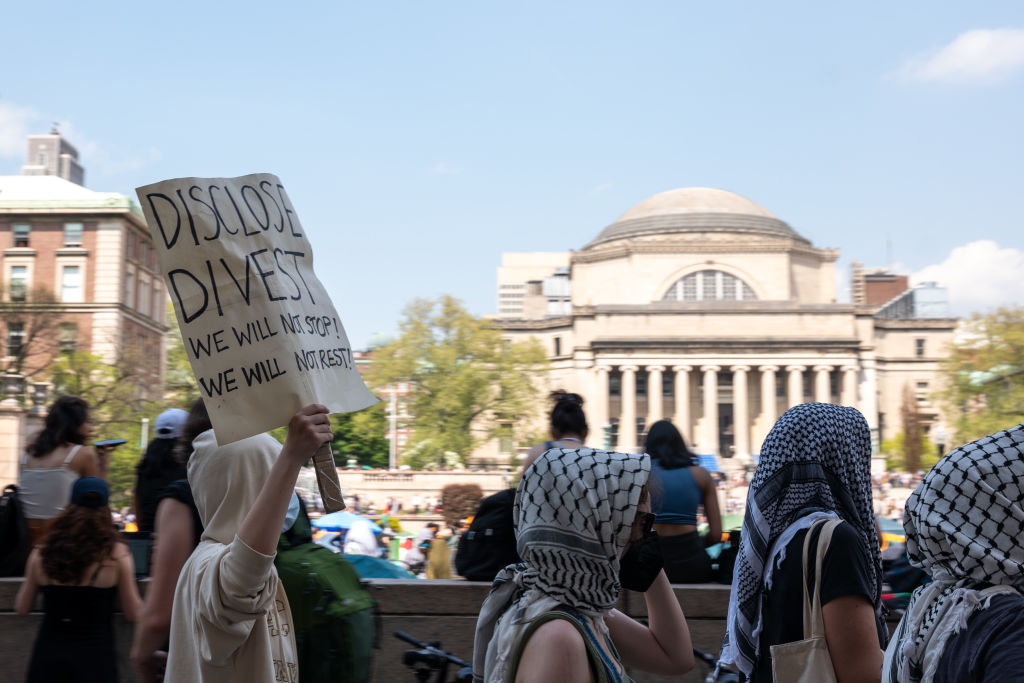 Principale revendication des étudiants : se désengager d'Israël 