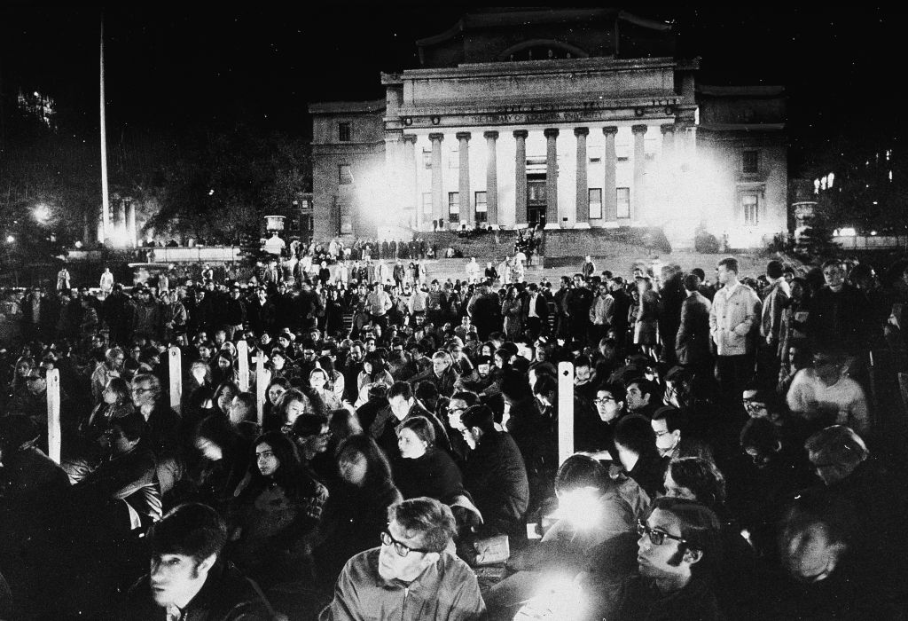 Inspiration des manifestations contre la guerre au Vietnam