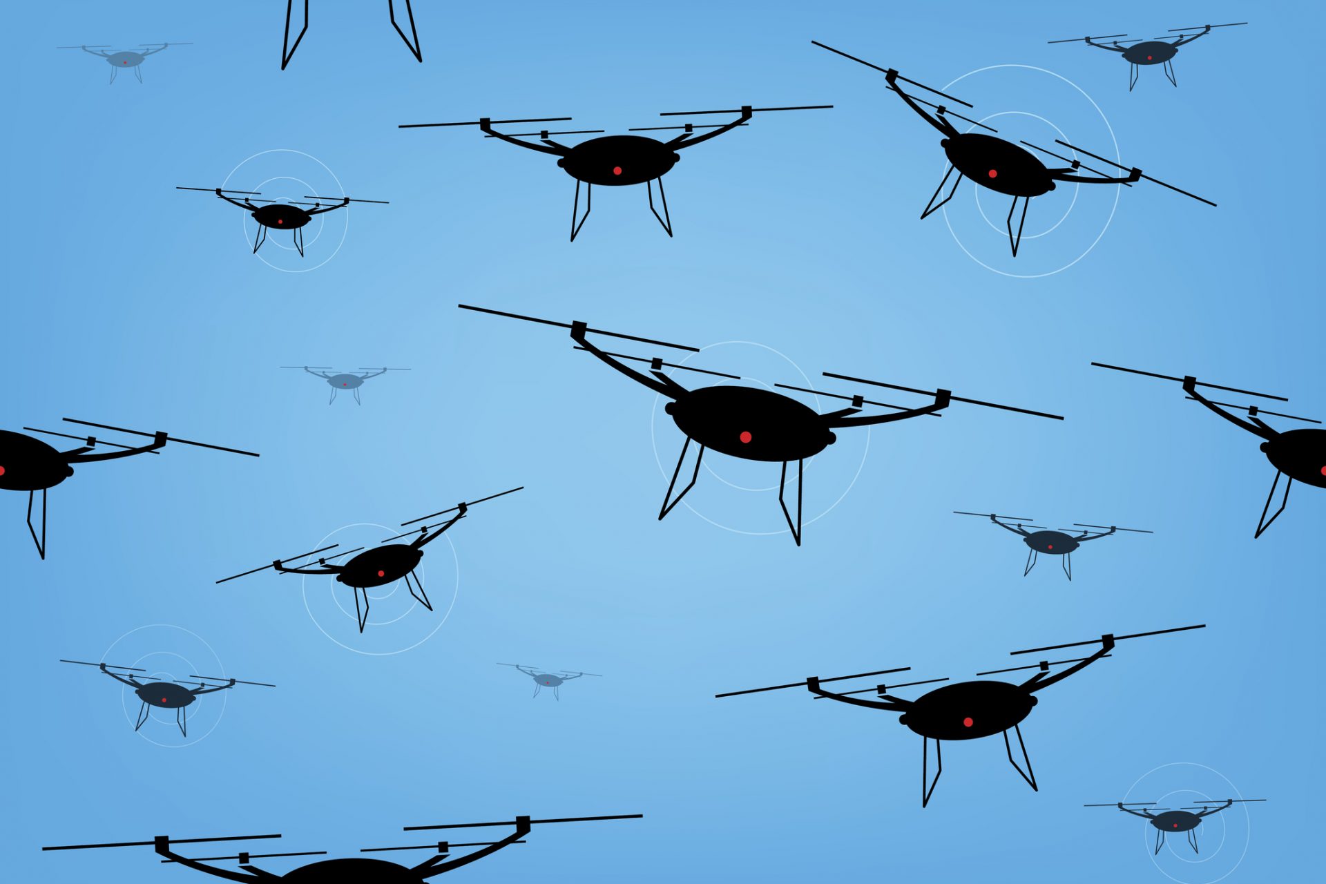 Les essaims de drones : une révolution dans la manière de faire la guerre qui pourrait changer le monde