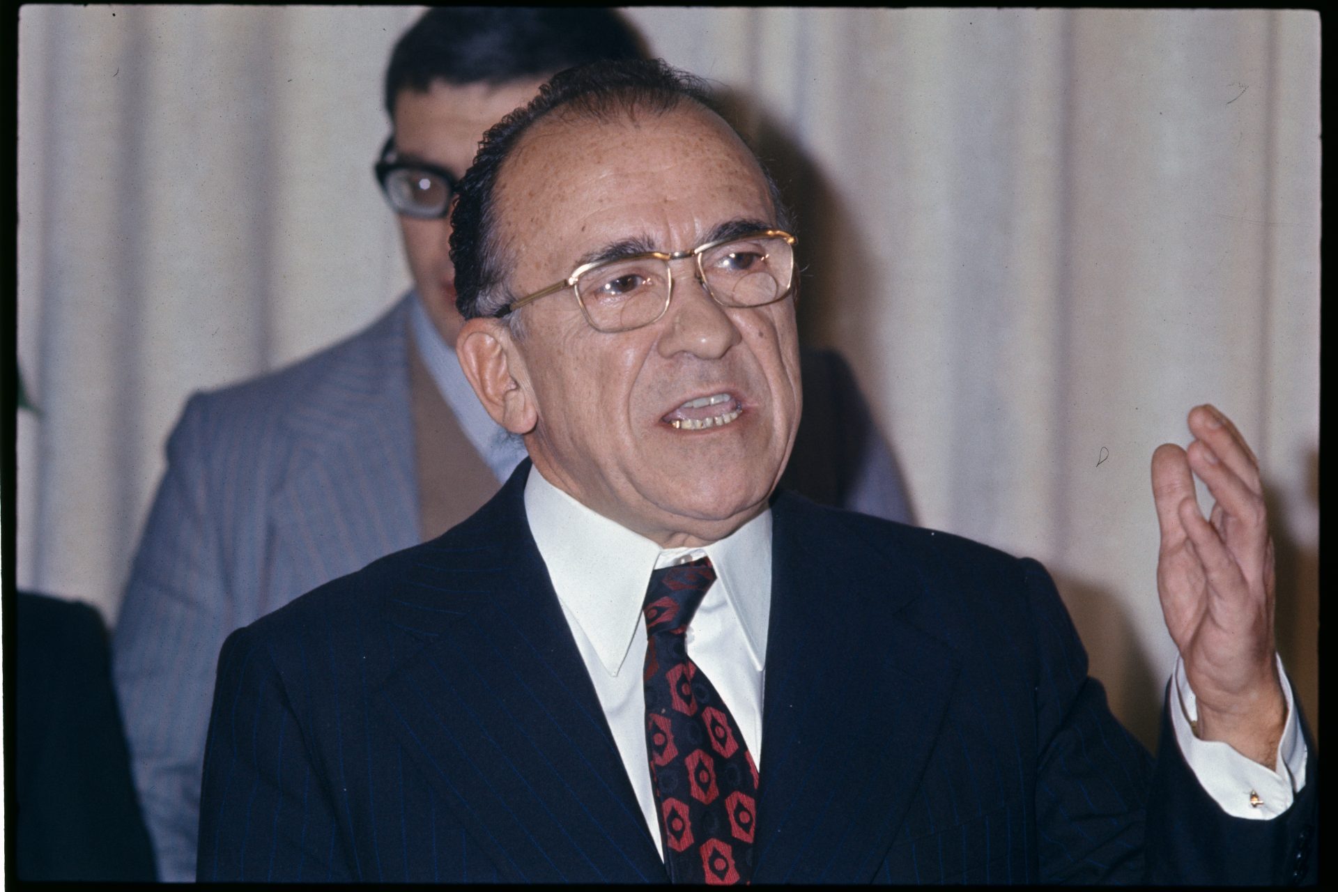 Santiago Carrillo, president of Spain