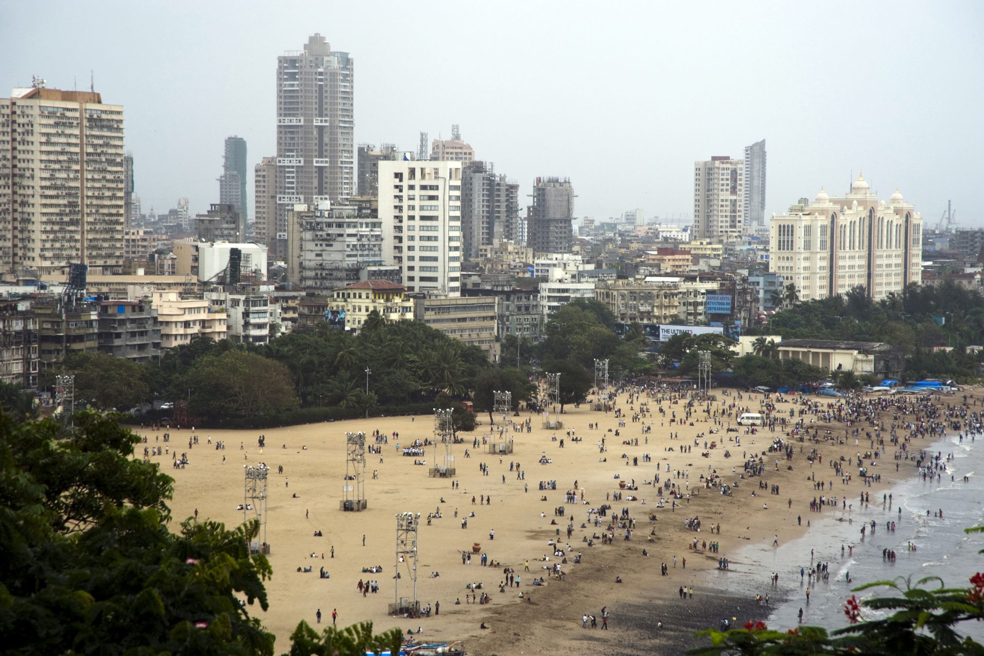 Playa Chowpatty (Mumbai, India)