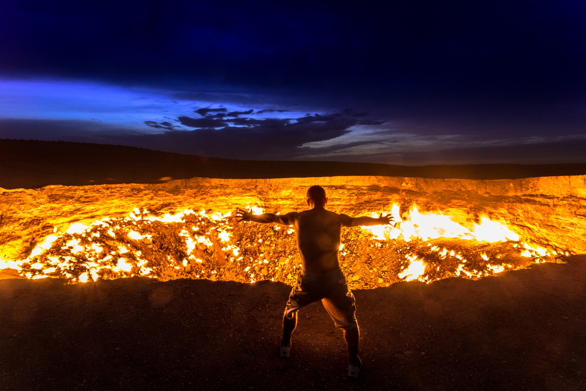 Puerta al Infierno, Turkmenistán