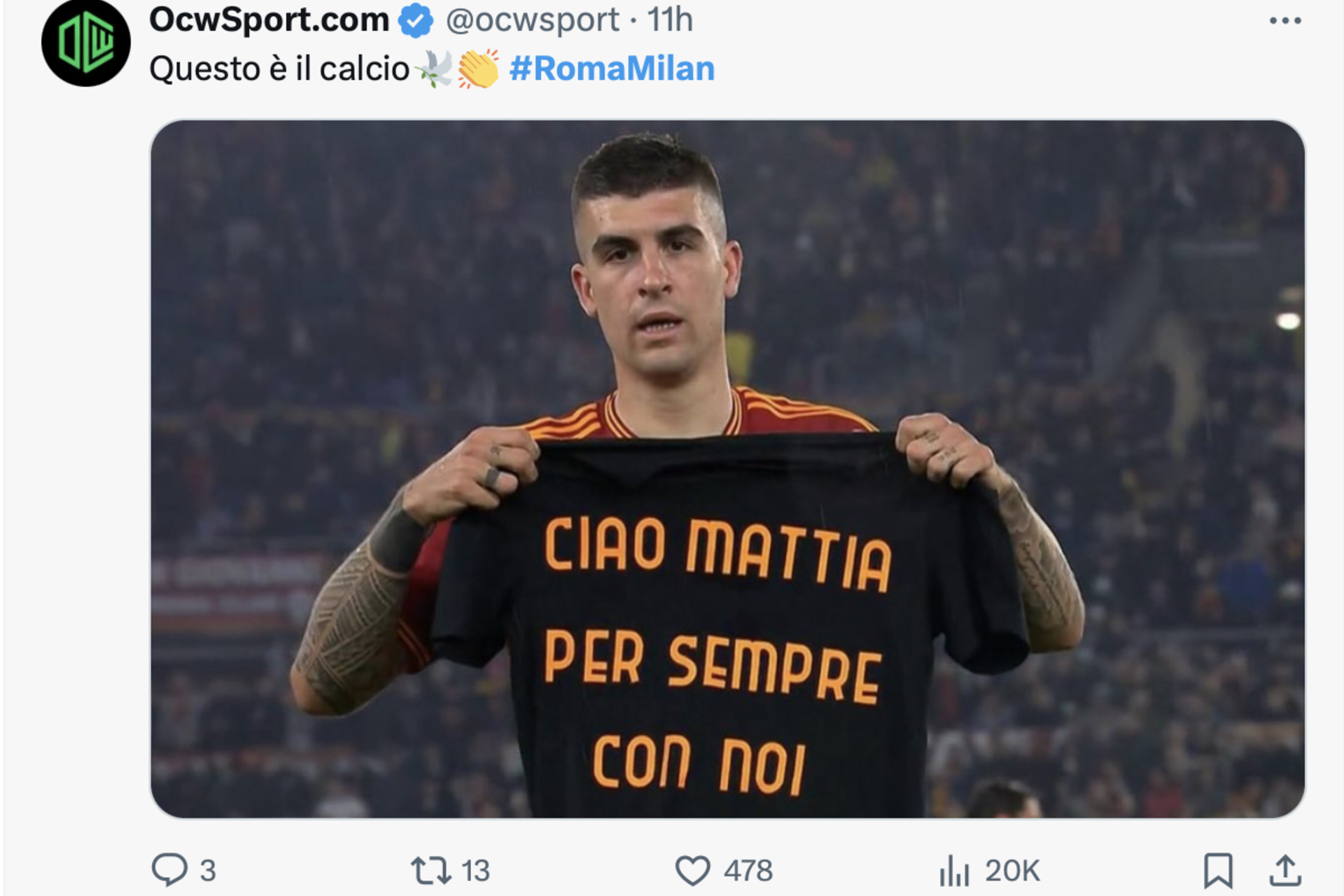 Il primo gol