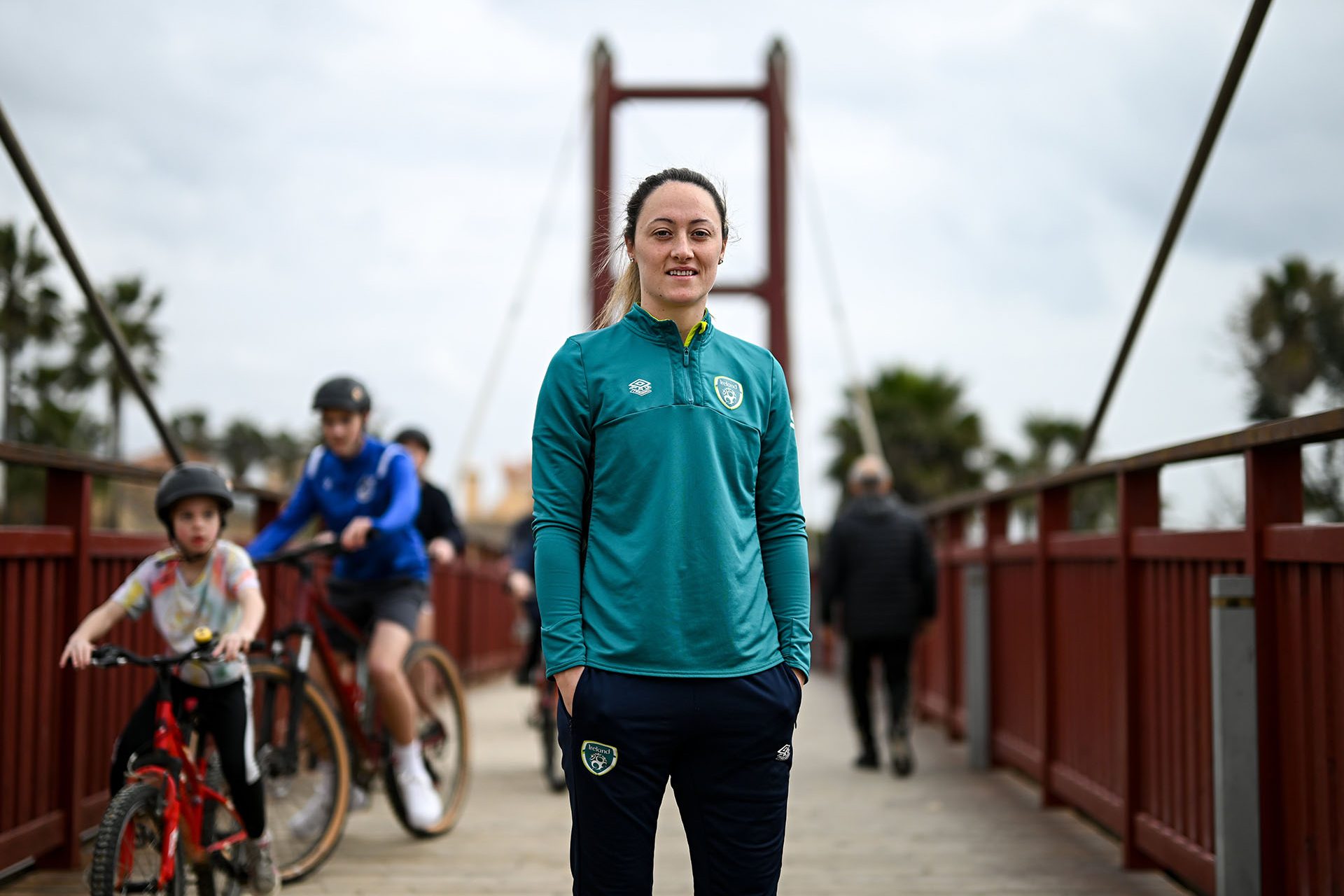 Pura promoción del fútbol femenino