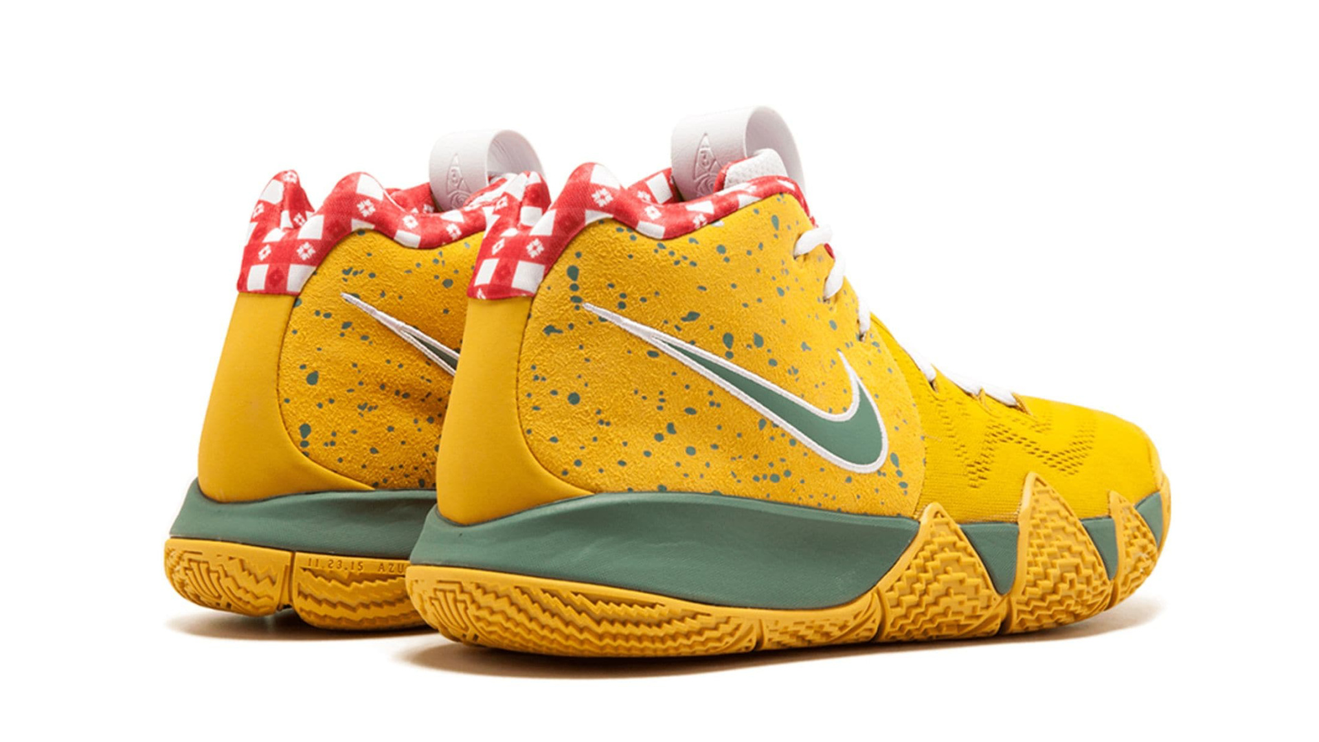 Nike Kyrie 4 TV PE 11 'Yellow Lobster' sneakers