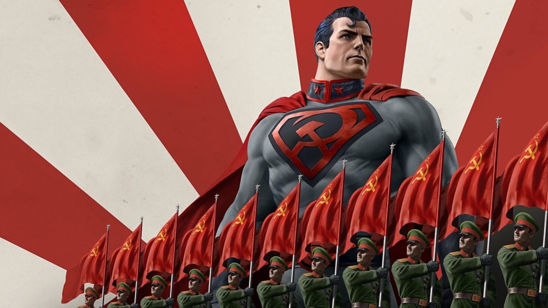 Superman as Soviet hero