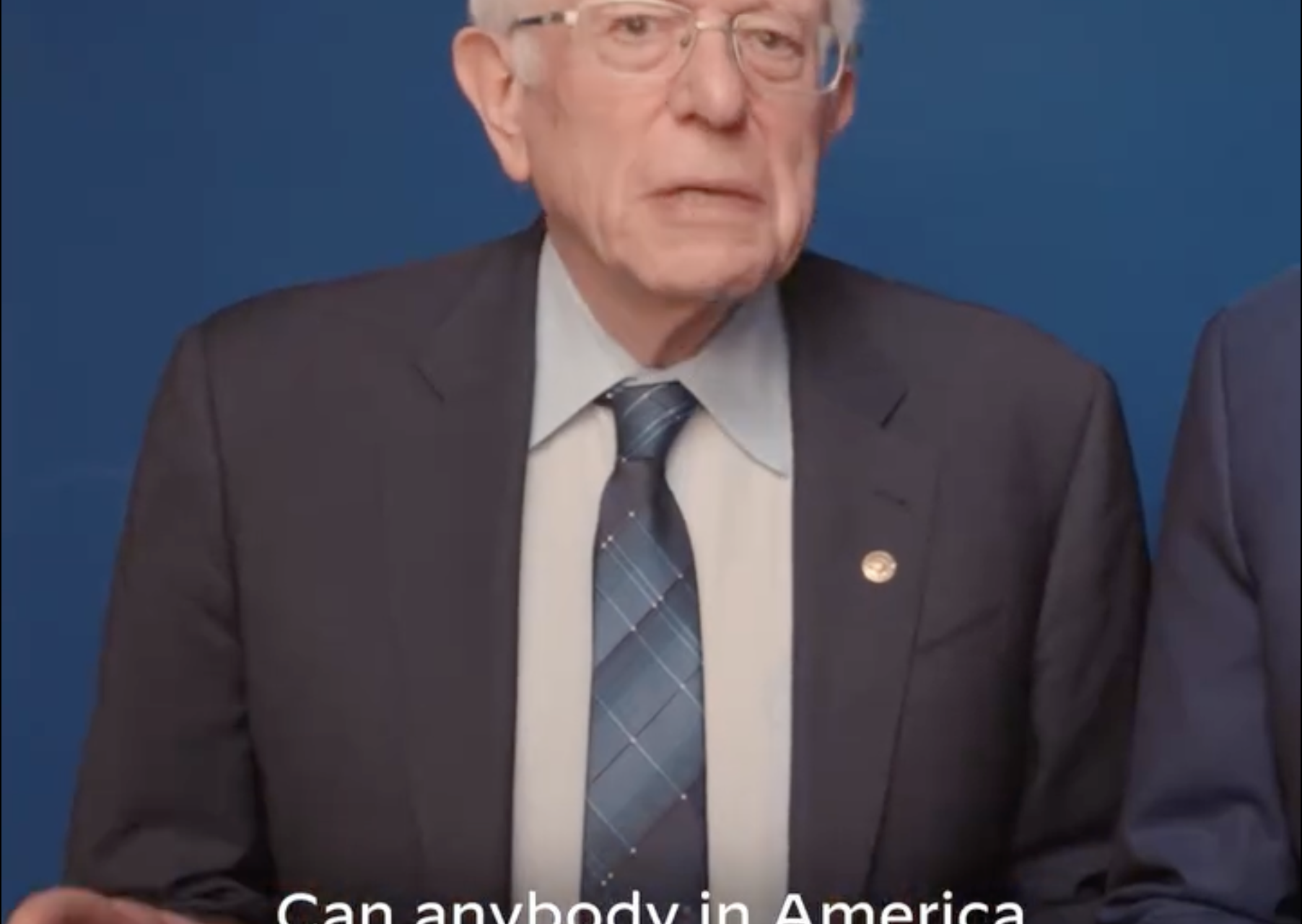 Las palabras de Bernie Sanders