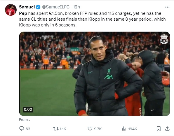 Klopp on top