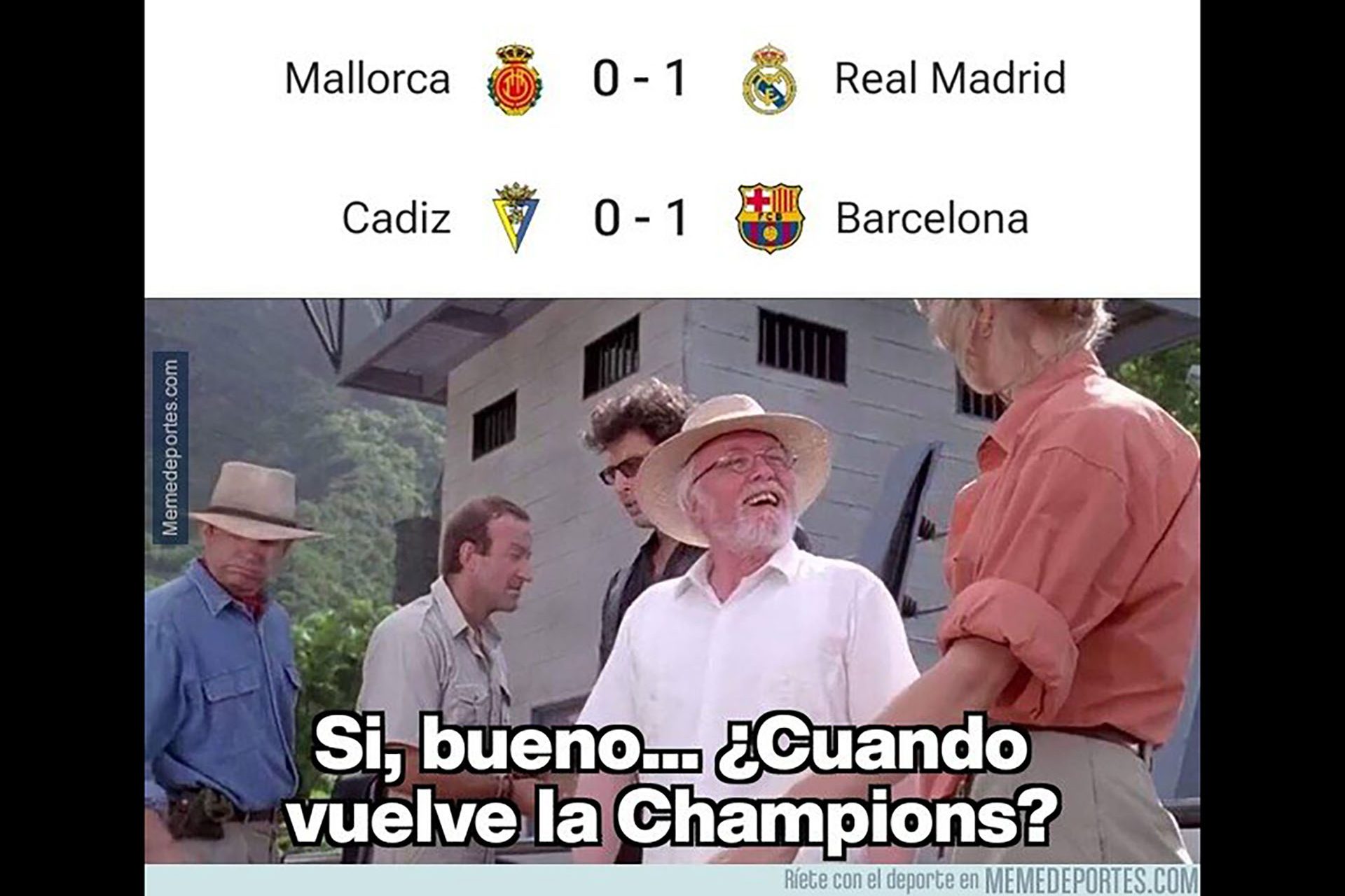 ¡Que vuelta ya la Champions League!