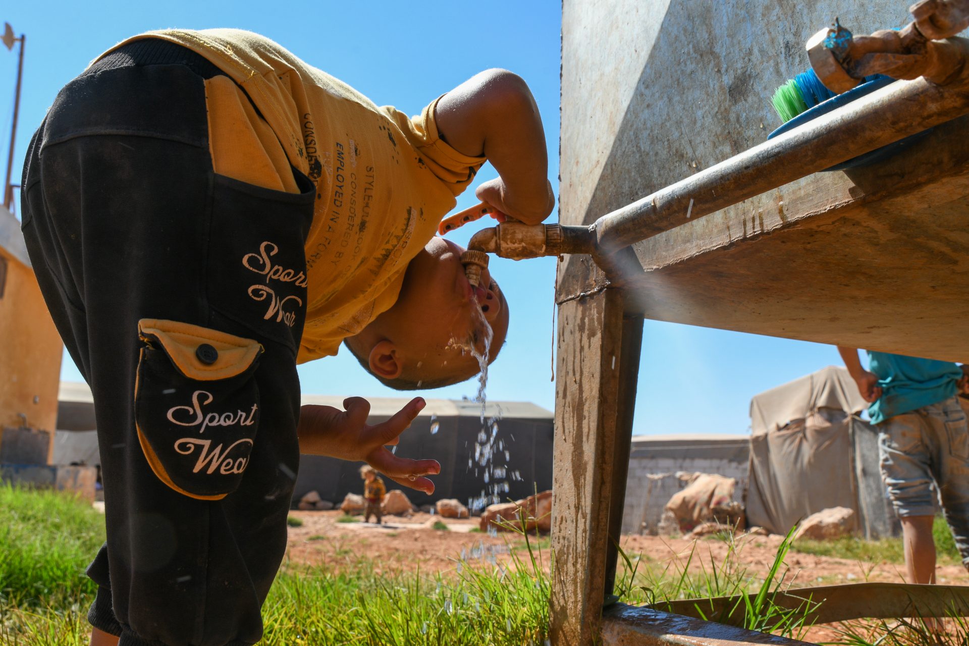 “Difficulties in accessing drinking water”