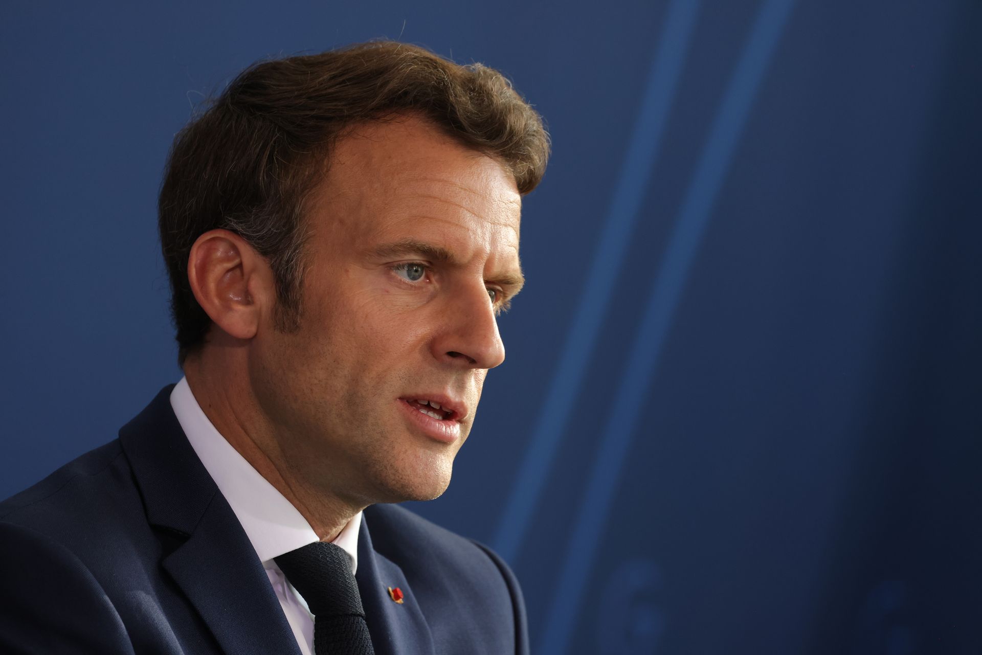 Macron is in the crosshairs