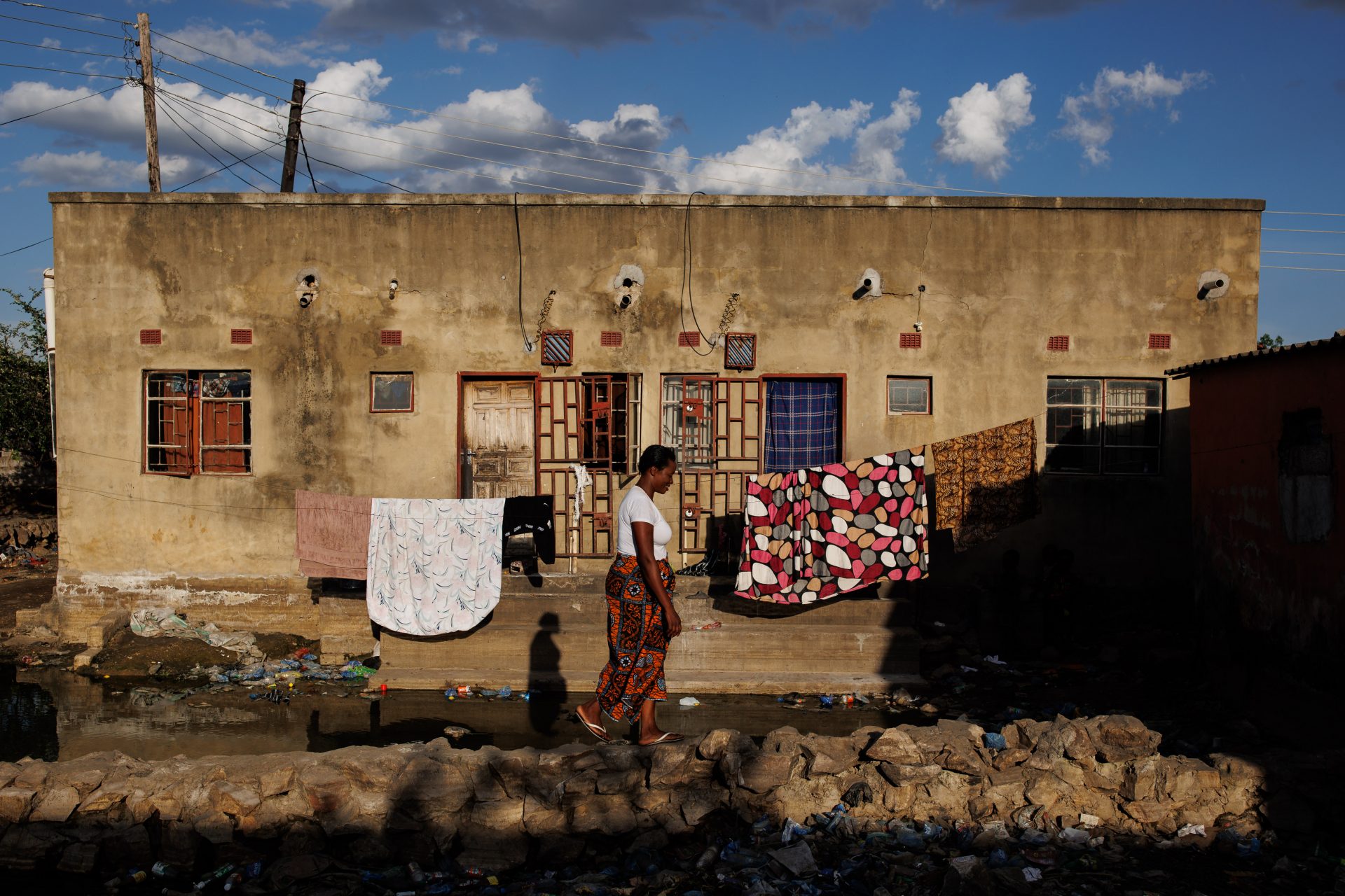 Precarious sanitary conditions