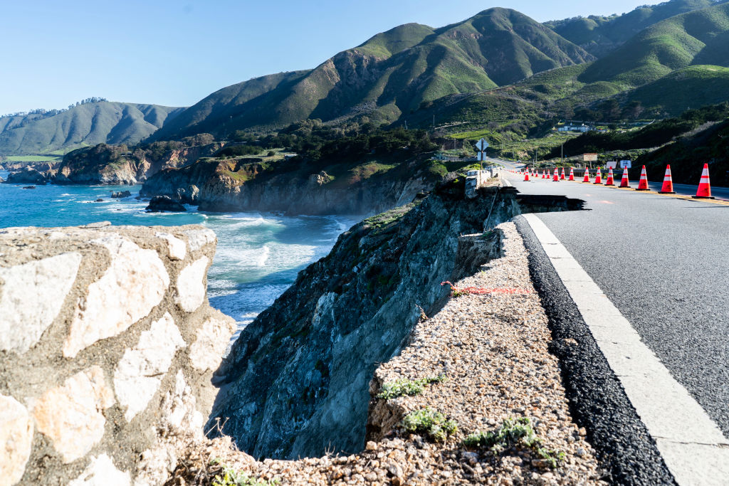 Why the scenic Big Sur highway keeps crumbling to the sea