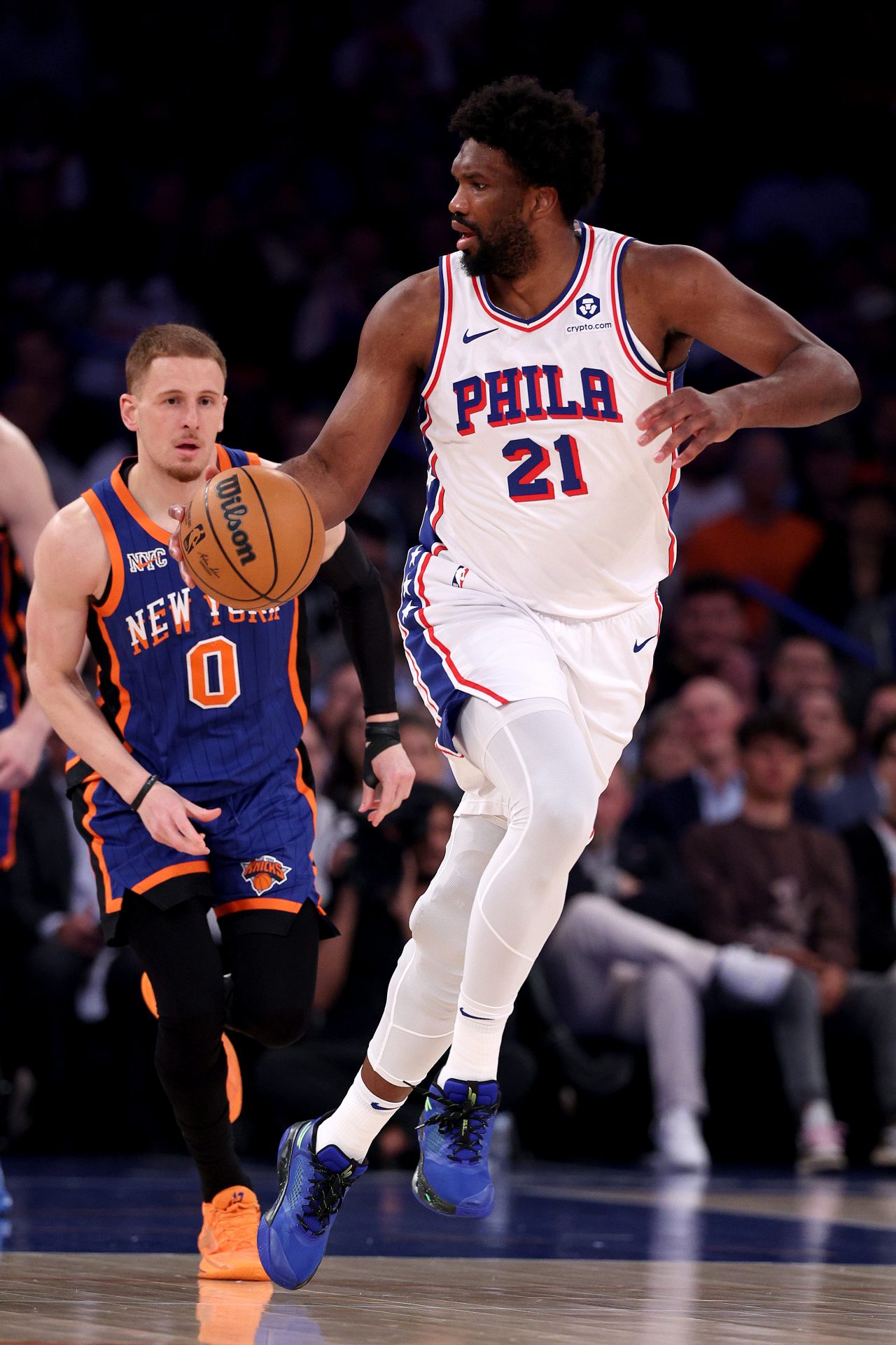 November 12: New York Knicks at Philadelphia 76ers