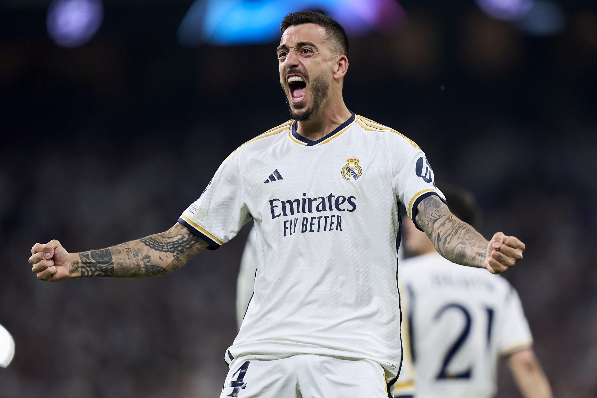 Die besten Bilder von Real Madrid-Bayern: Joselu, la Busiana, Vini...