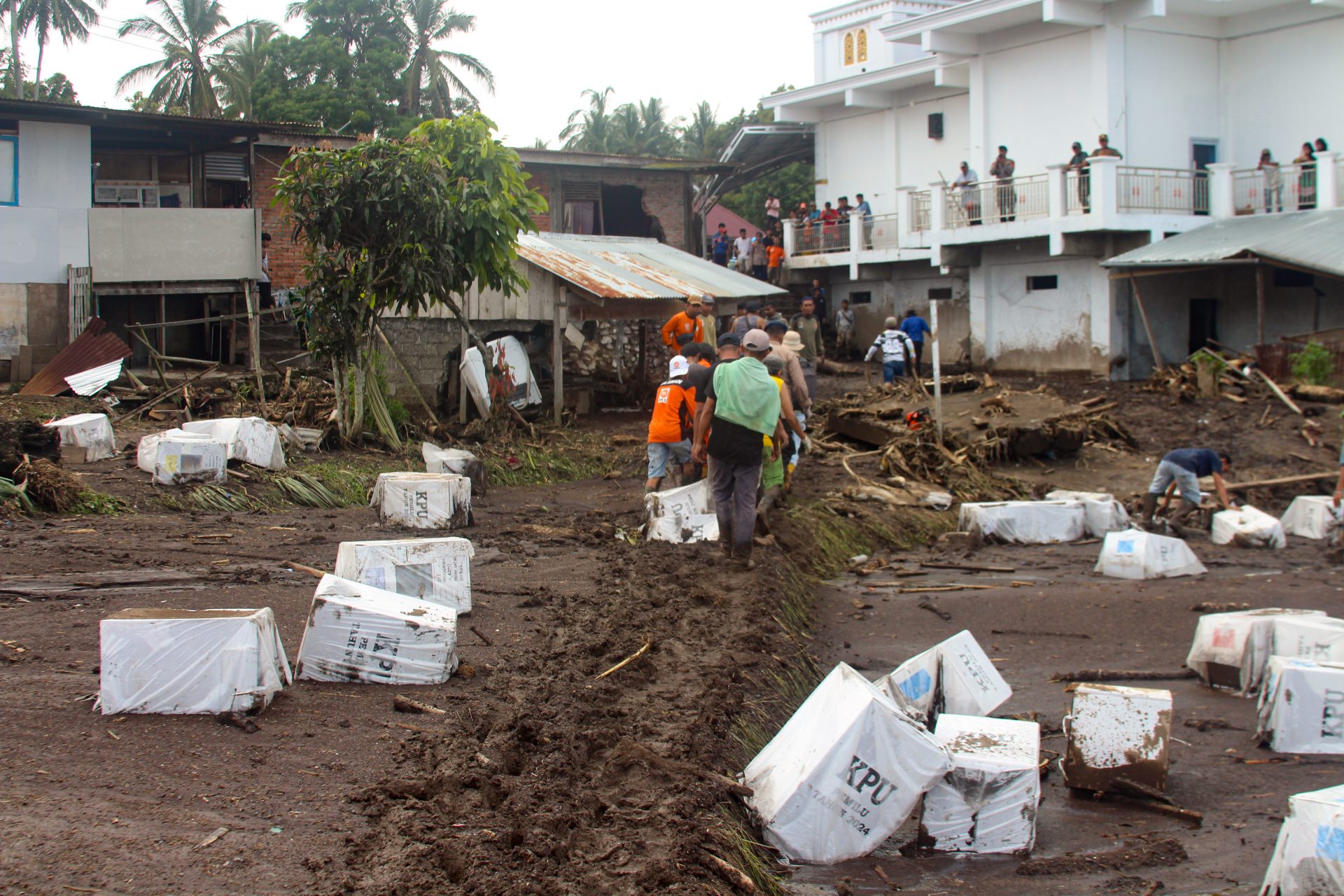 Four districts affected