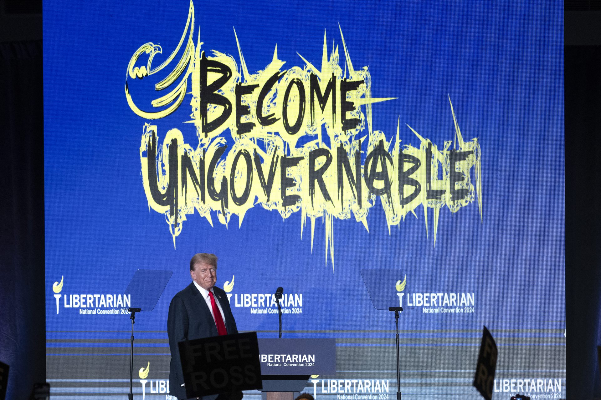 Trump at the Libertarian National Convention