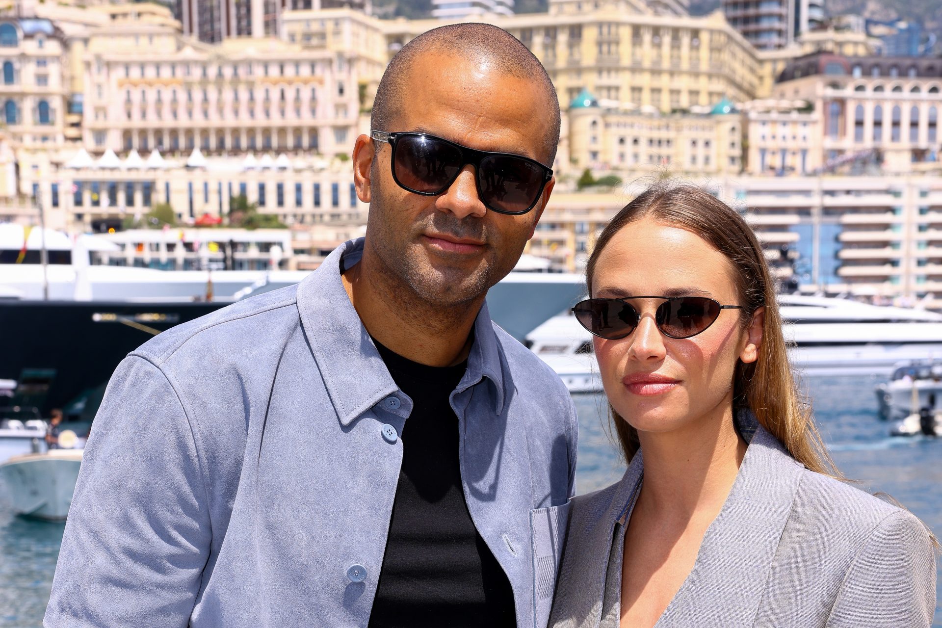 Tony Parker and Agathe Teyssier