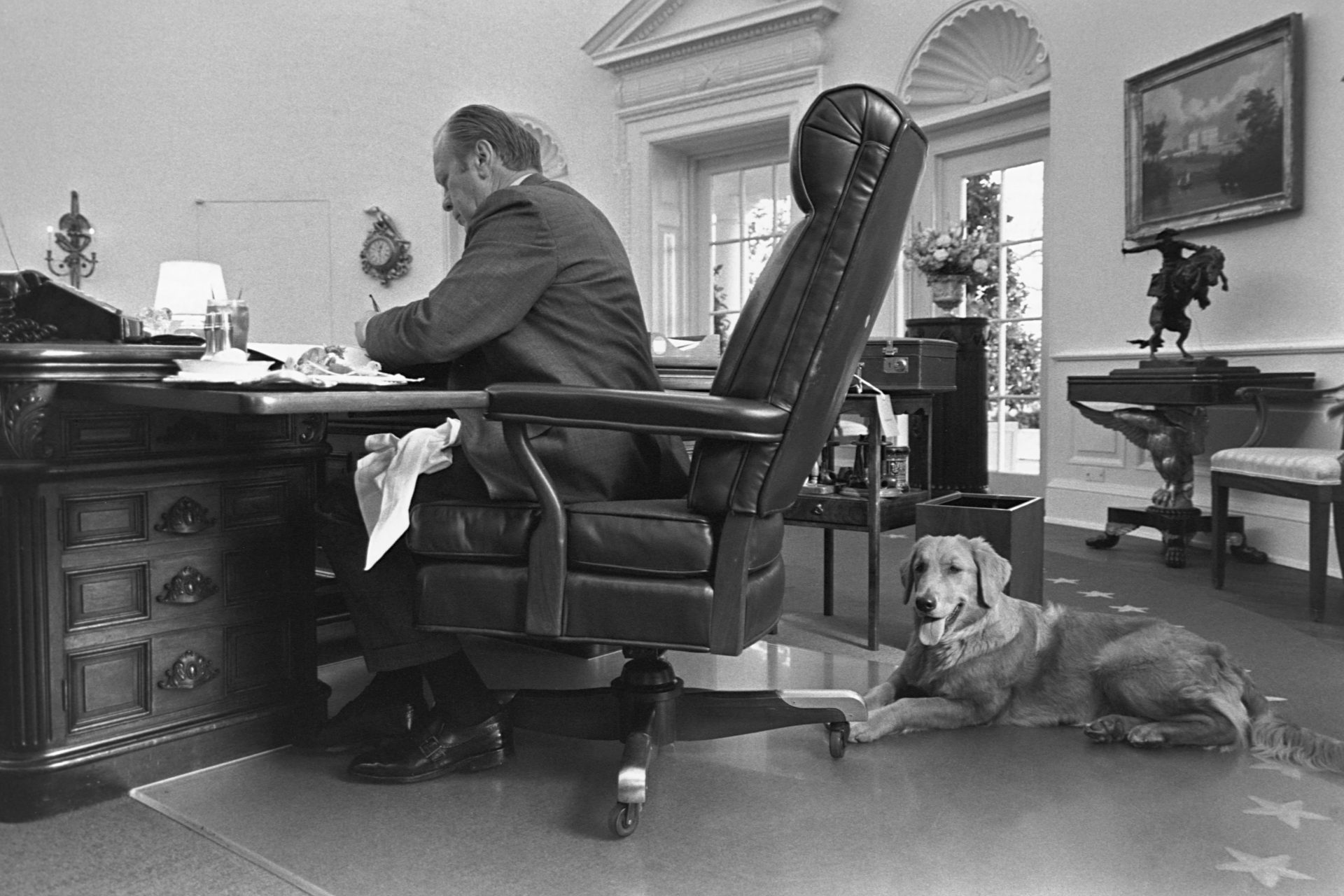 The dog that took over the White House