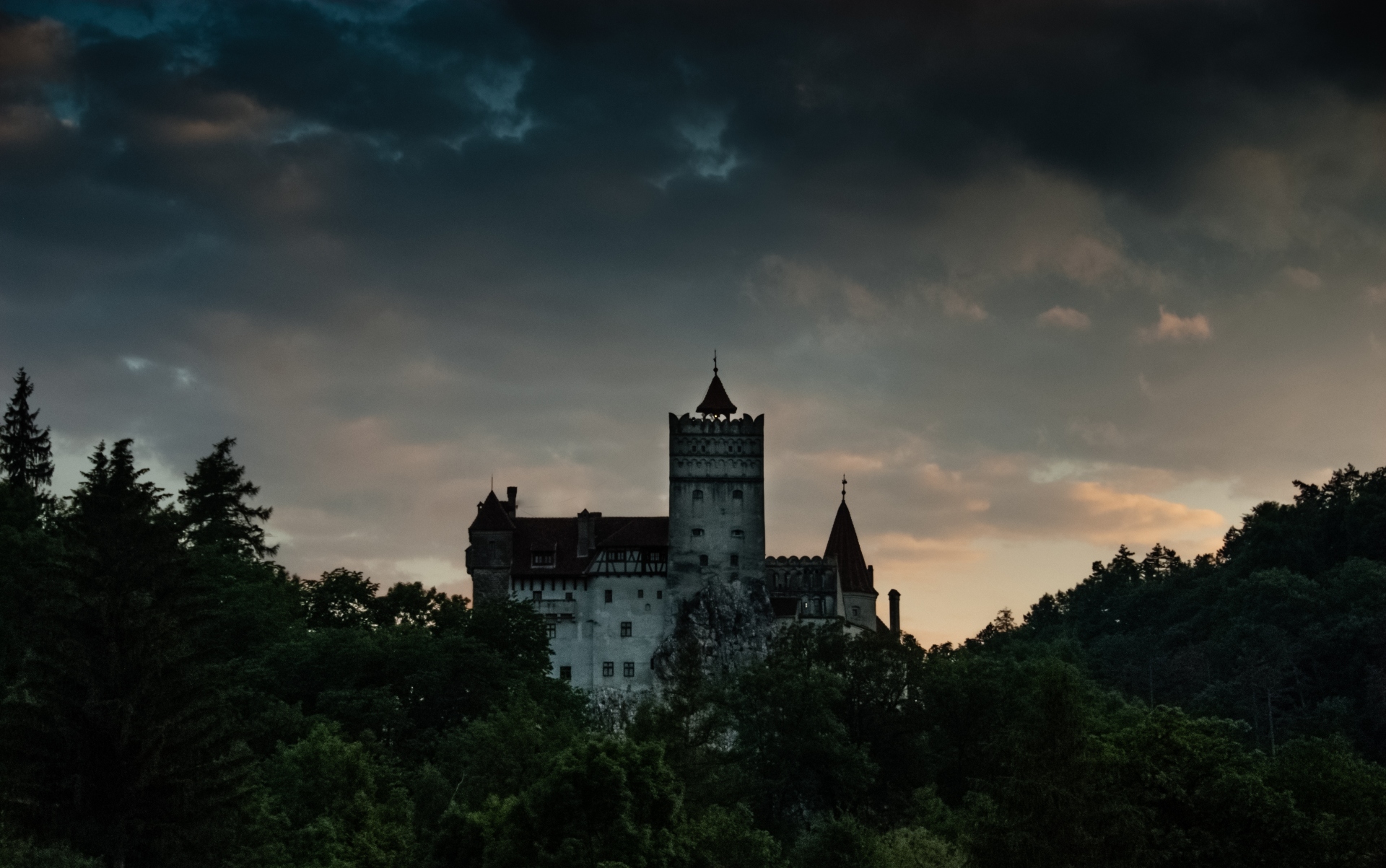 El castillo de Bran (Transilvania, Rumanía)