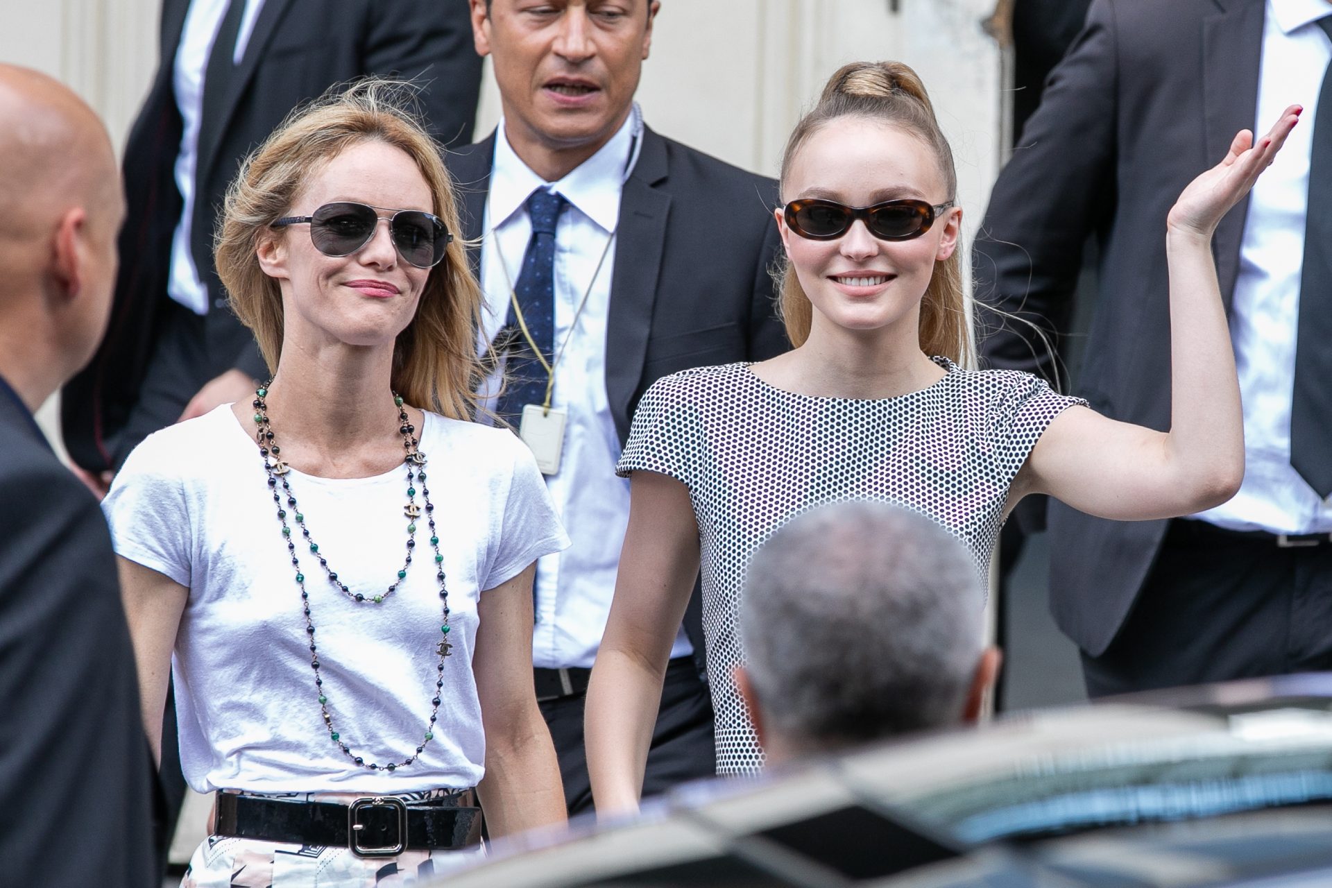 Lily Rose Depp e Vanessa Paradis