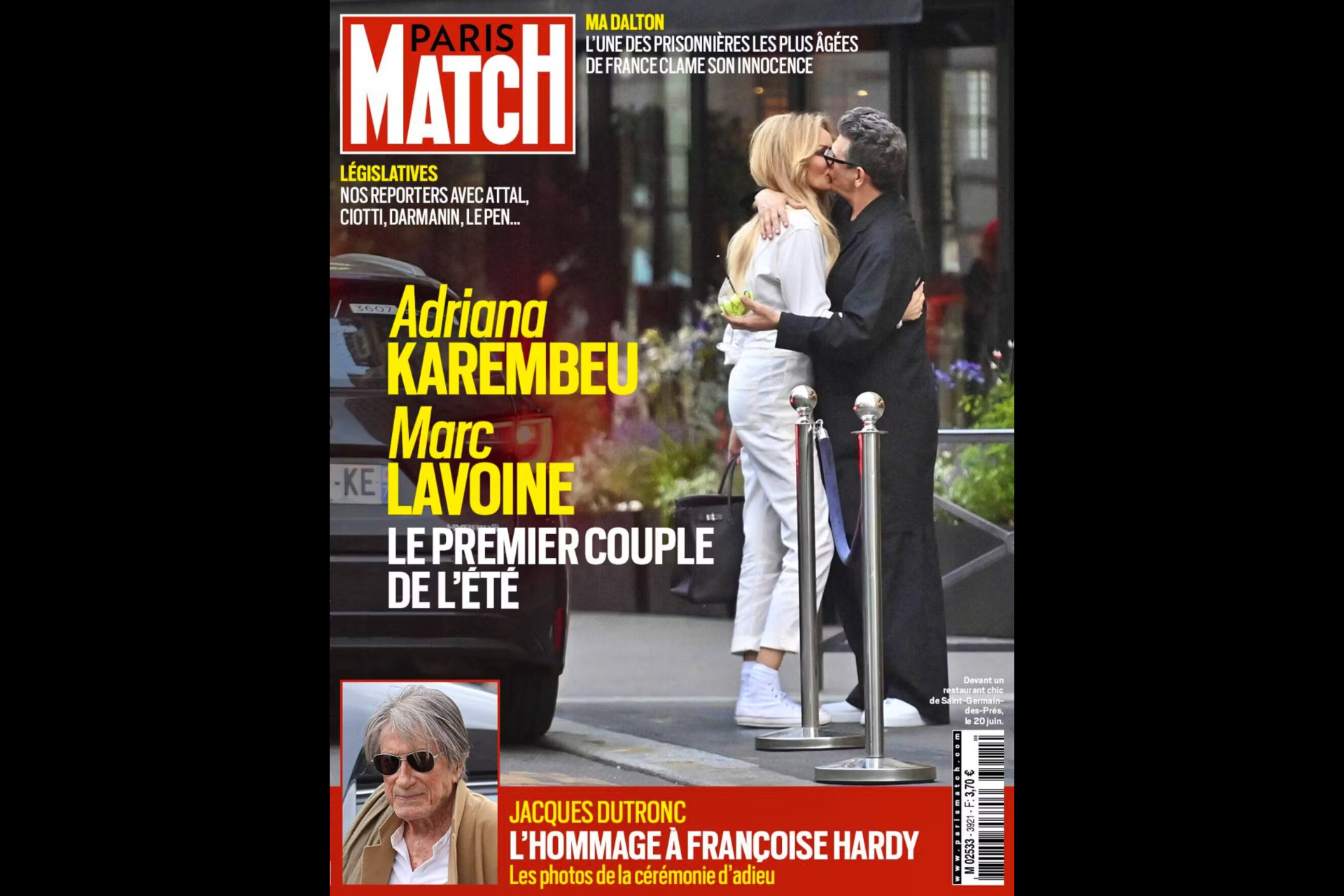 En couverture de Paris Match
