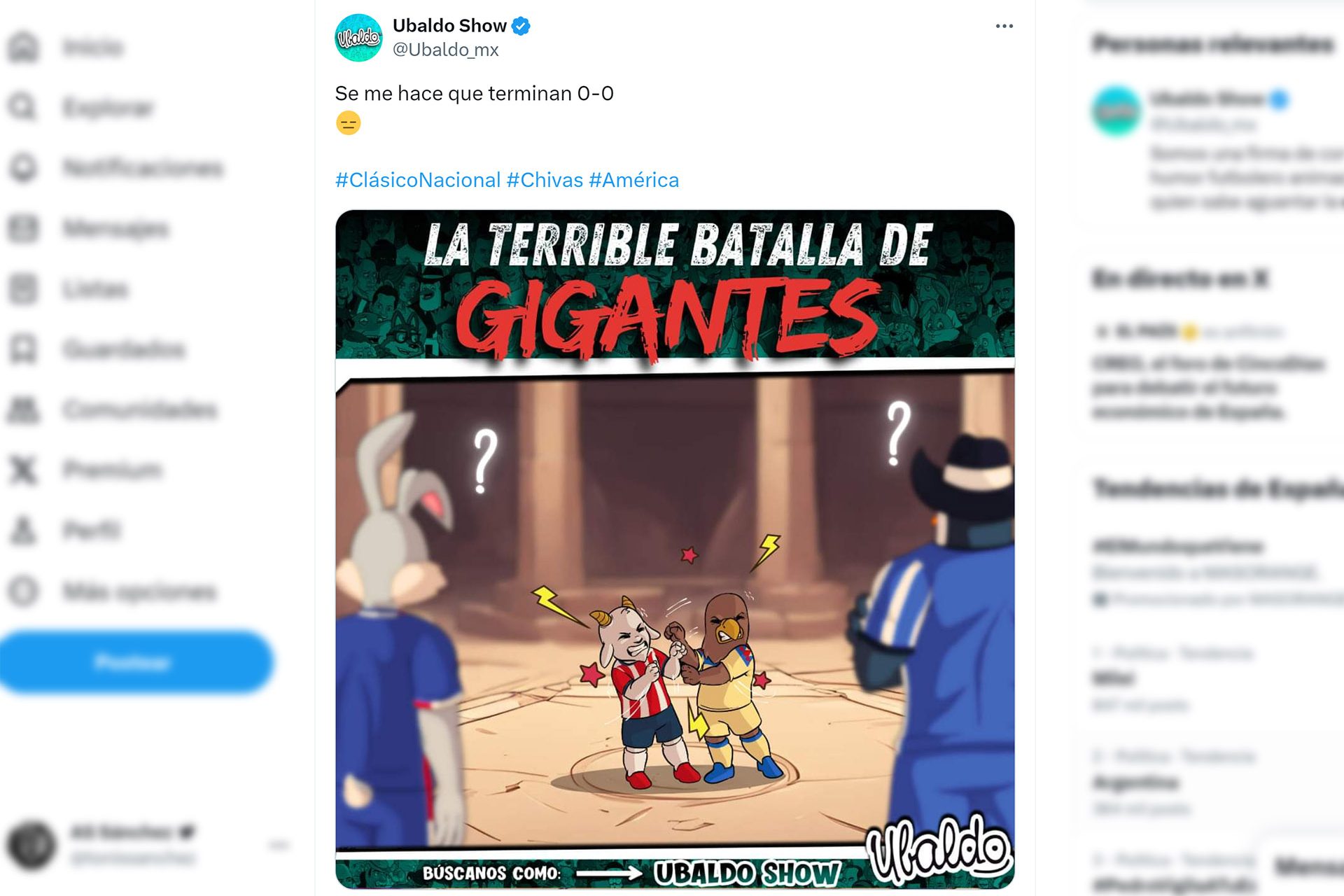 El Clásico Nacional se visitó de amarillo