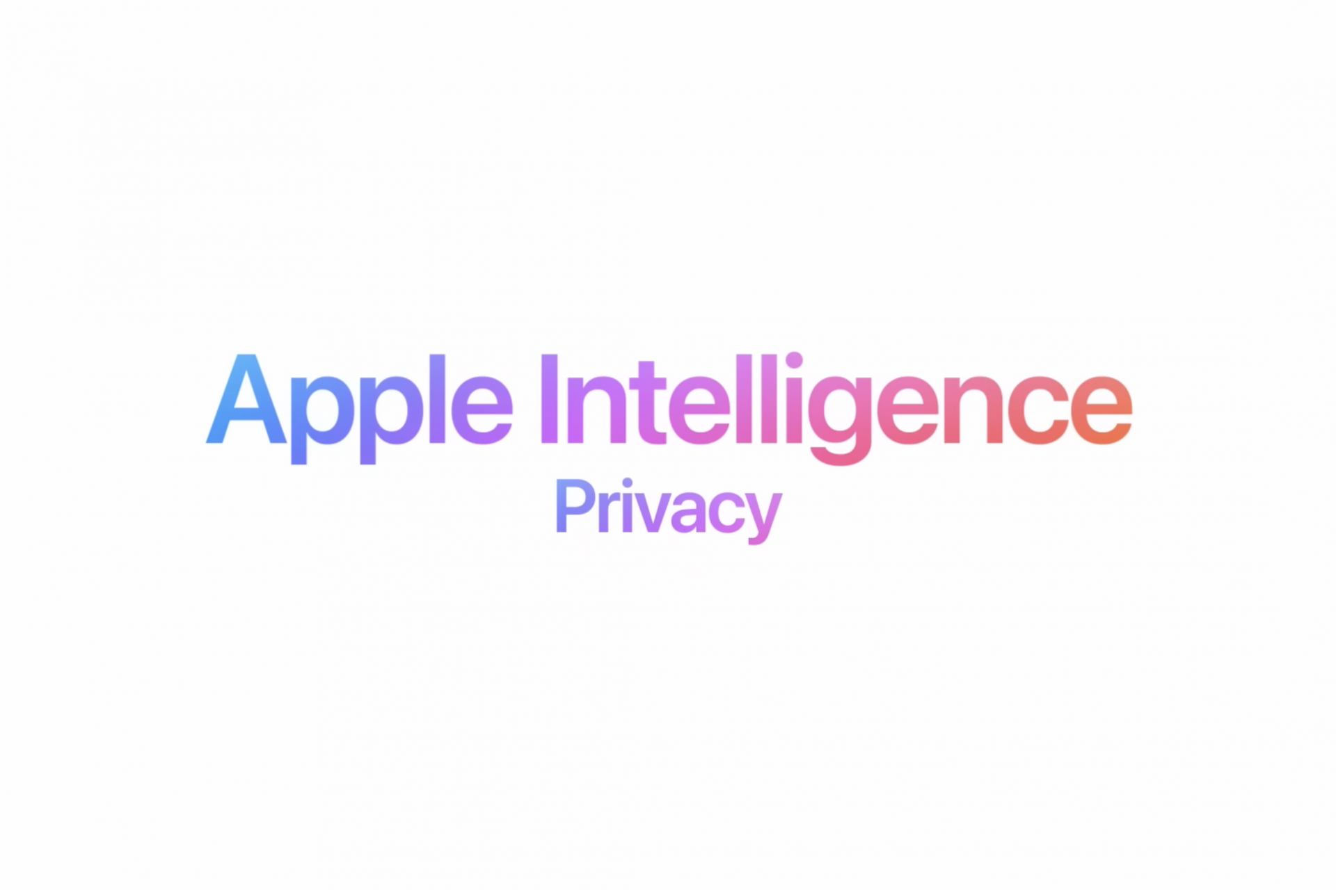 Apple + OpenAI - Apple Intelligence