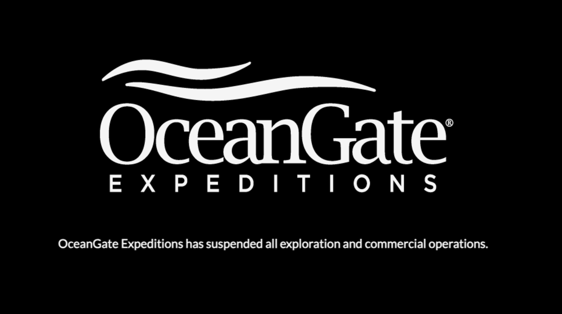 OceanGate suspendió sus actividades