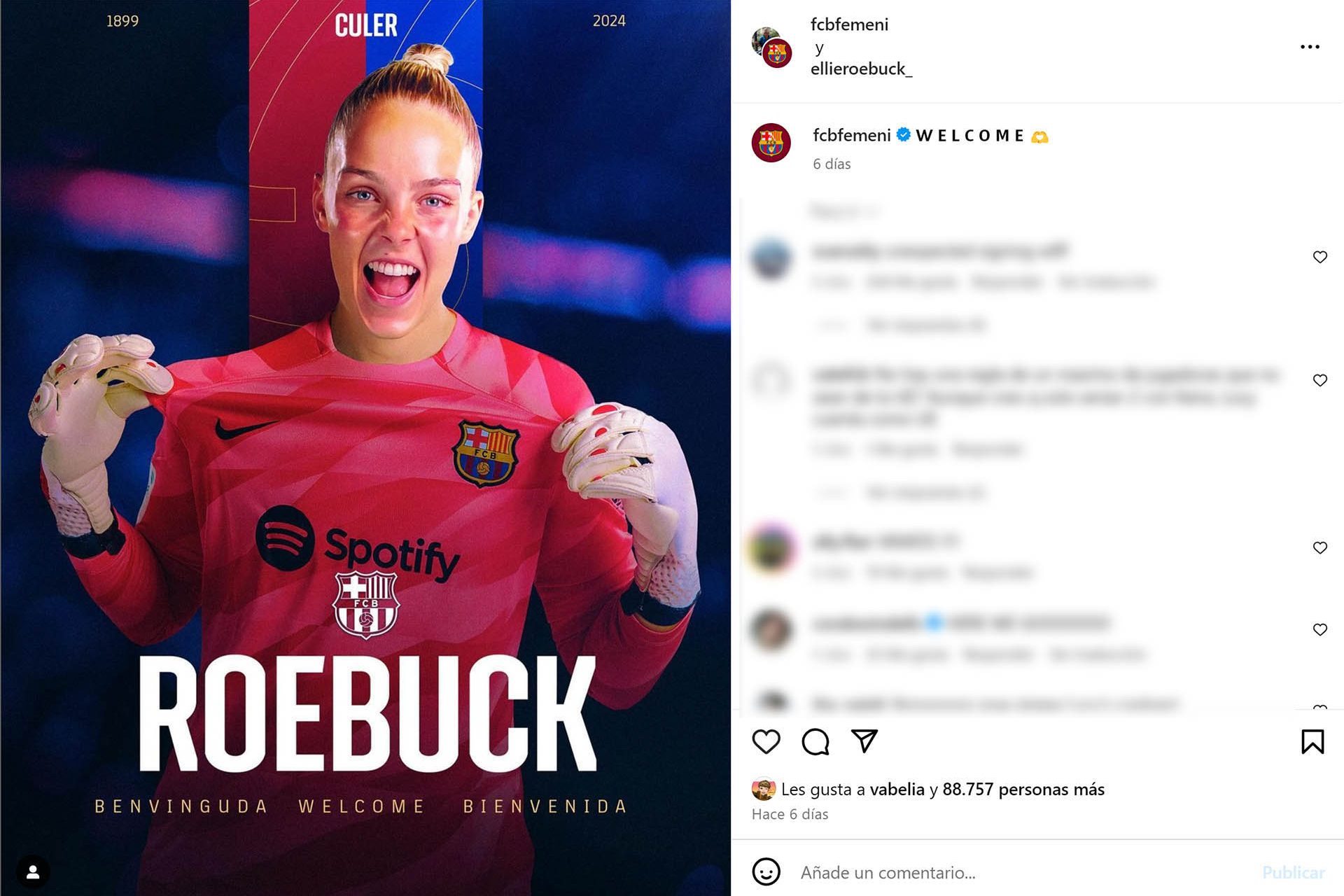 Tras Ewa Pajor llega Ellie Roebuck