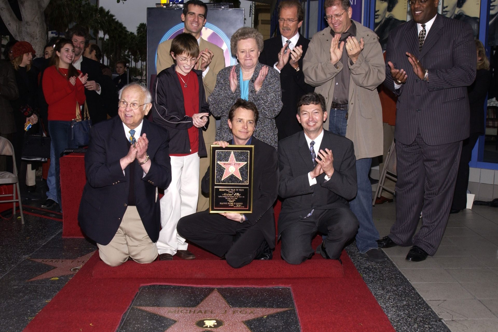 Stern auf dem Hollywood Walk of Fame im Jahr 2000