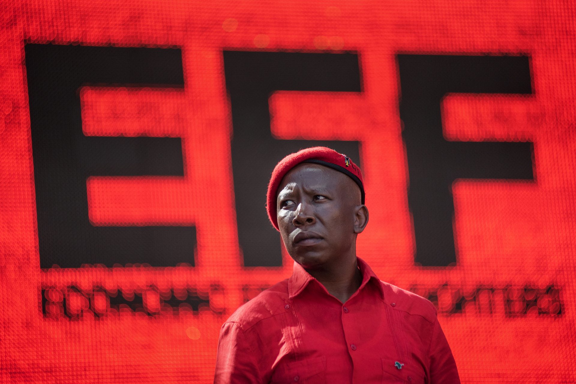 El partido radical de izquierdas: Economic Freedom Fighters (EFF)