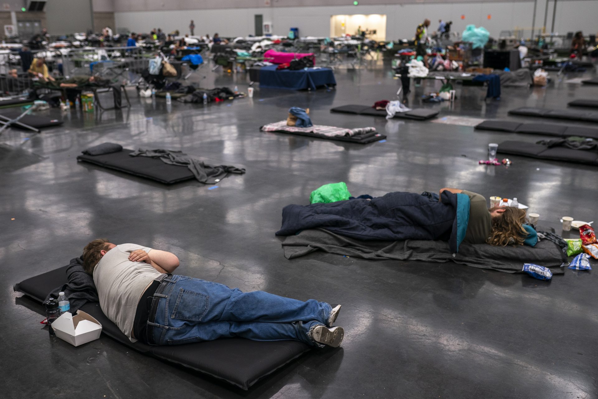 Portland responde a una ola de calor histórica con centro de refrigeración en el Centro de Convenciones