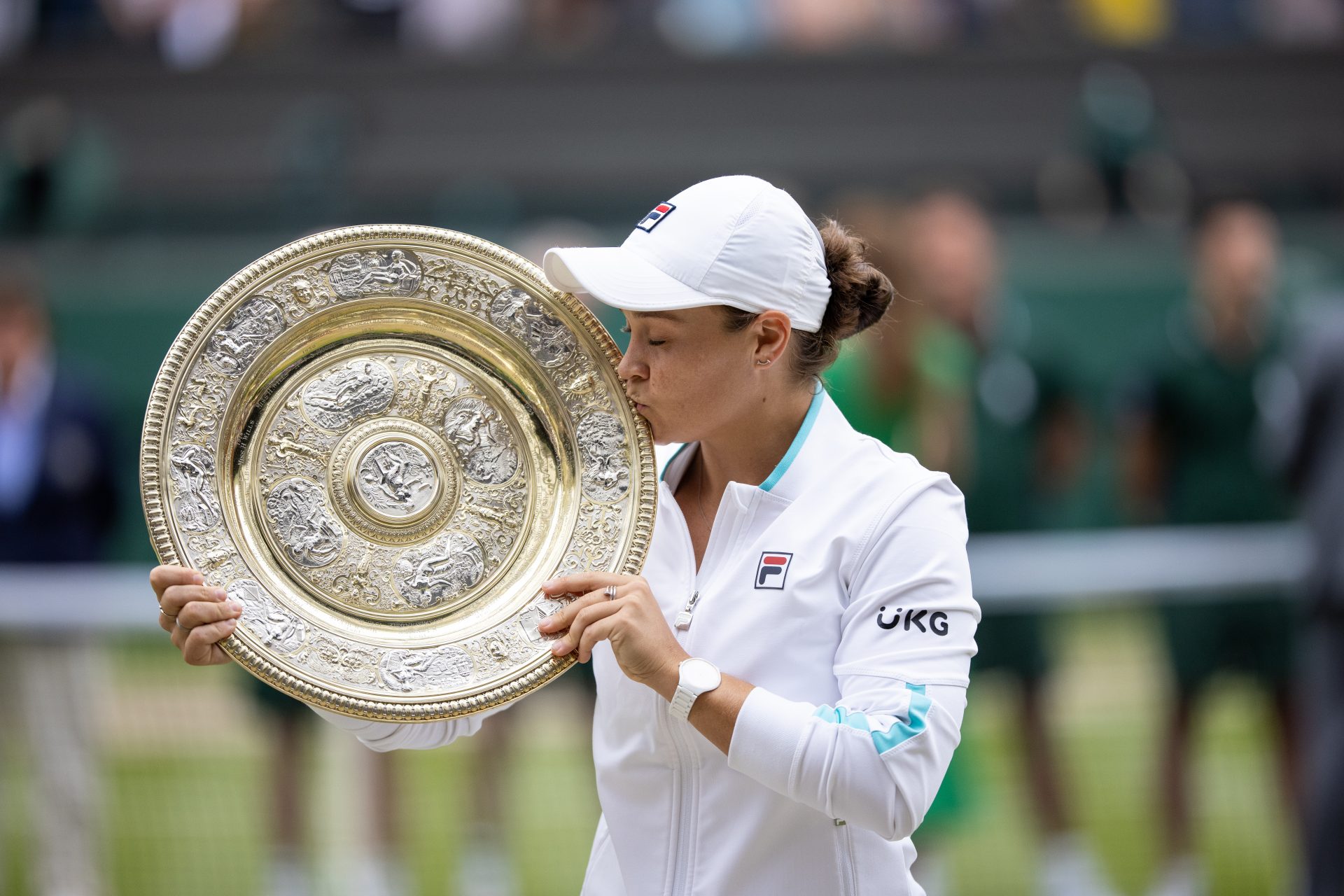 15. Ashleigh Barty emulates her hero at Wimbledon (2021)