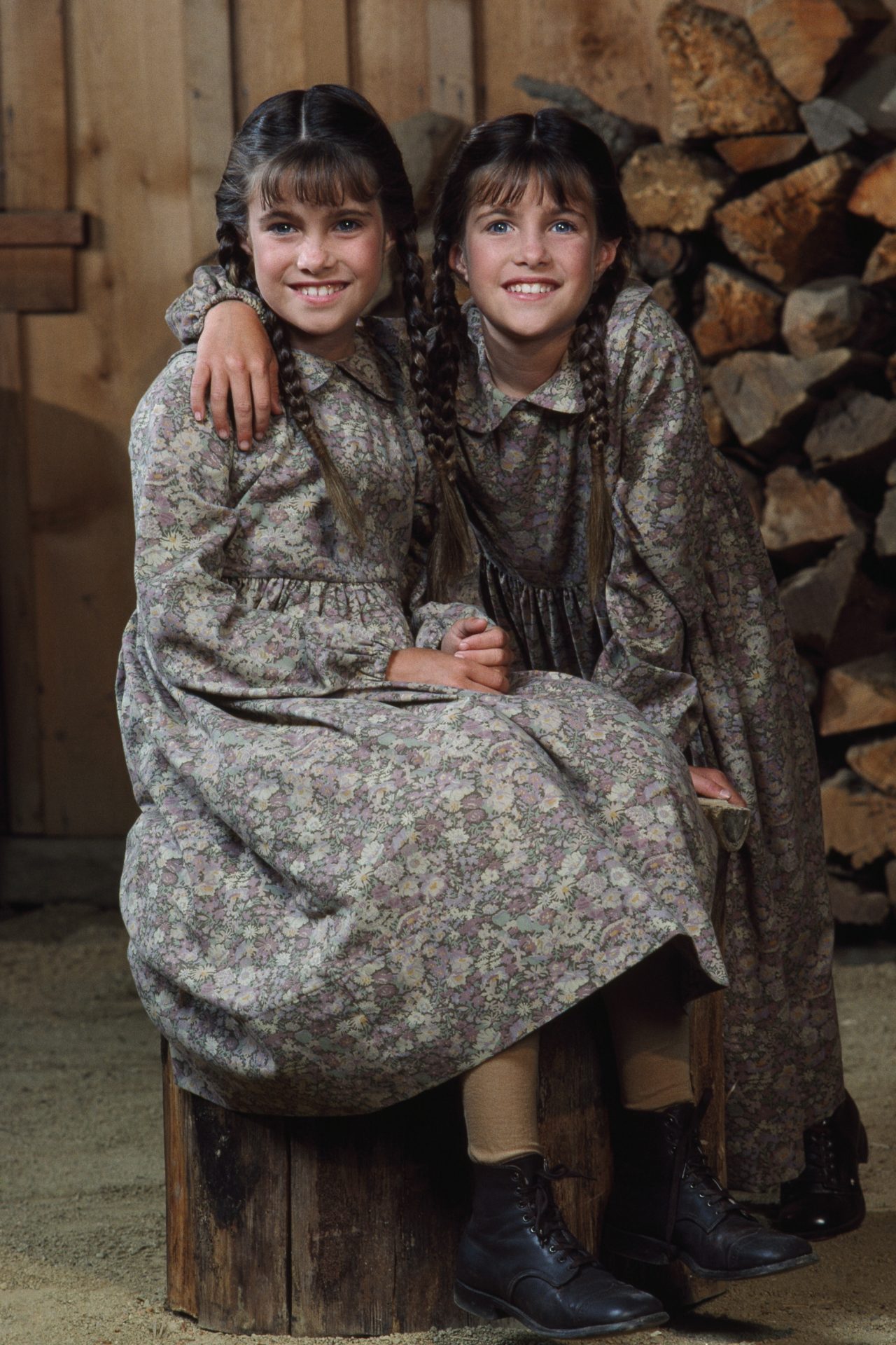 El papel de Carrie Ingalls fue interpretado por hermanas gemelas 