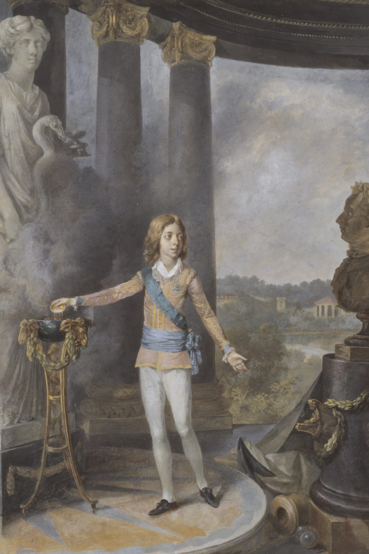 Sacrifice of King Gustav IV Adolf of Sweden for the health of his father