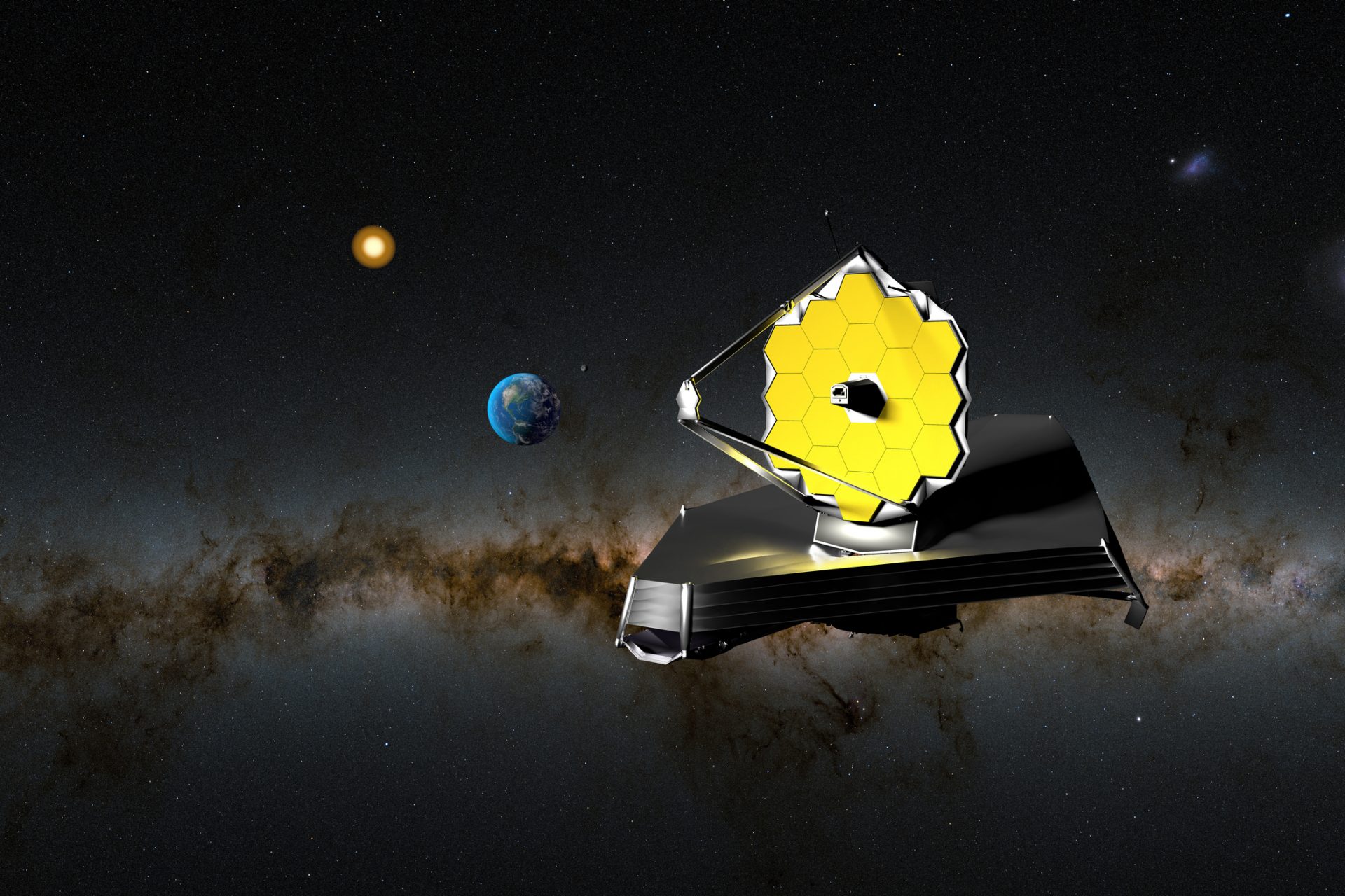 Para la siguiente etapa de análisis, utilizarán el telescopio espacial James Webb