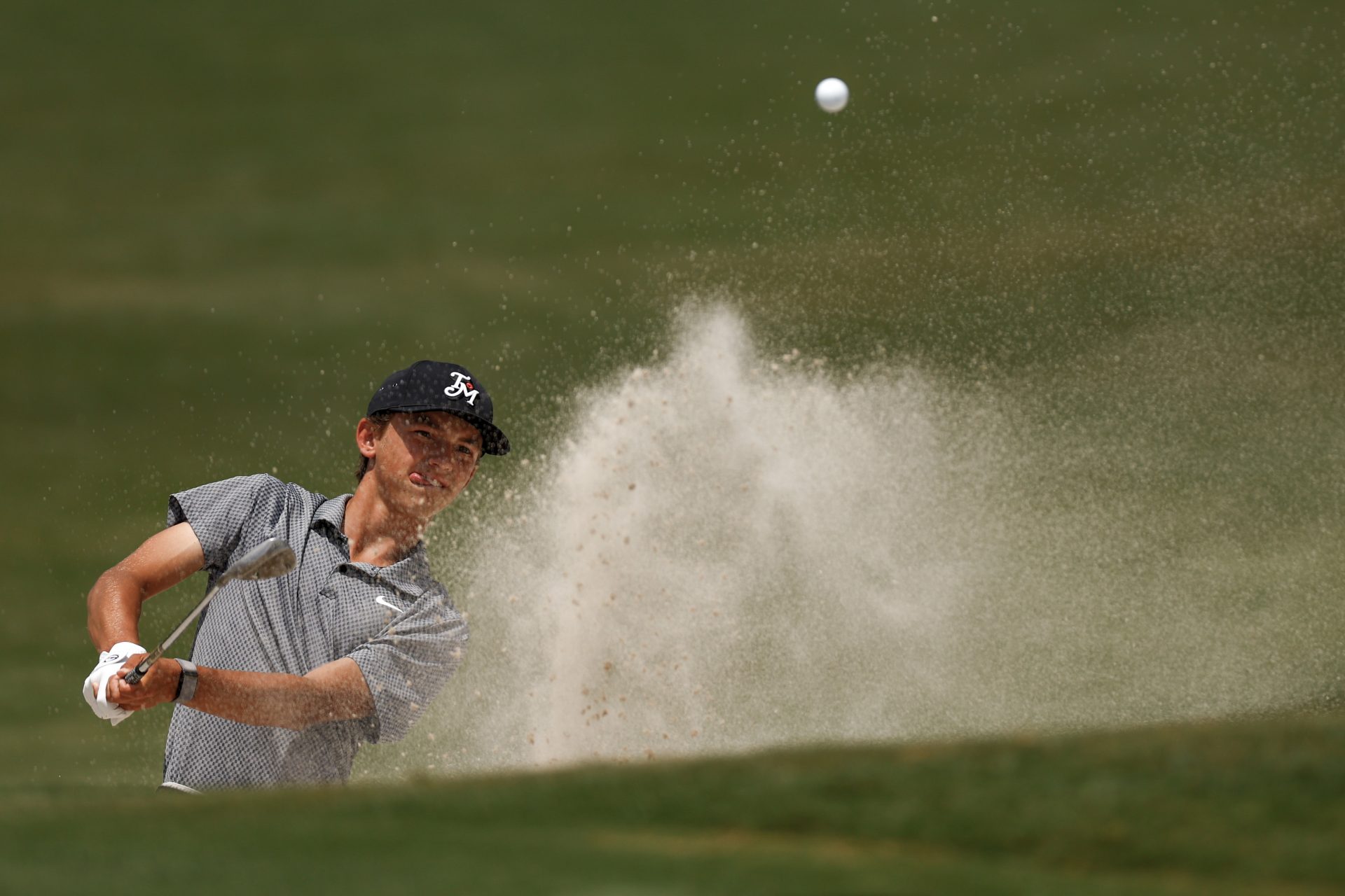 Young golfer