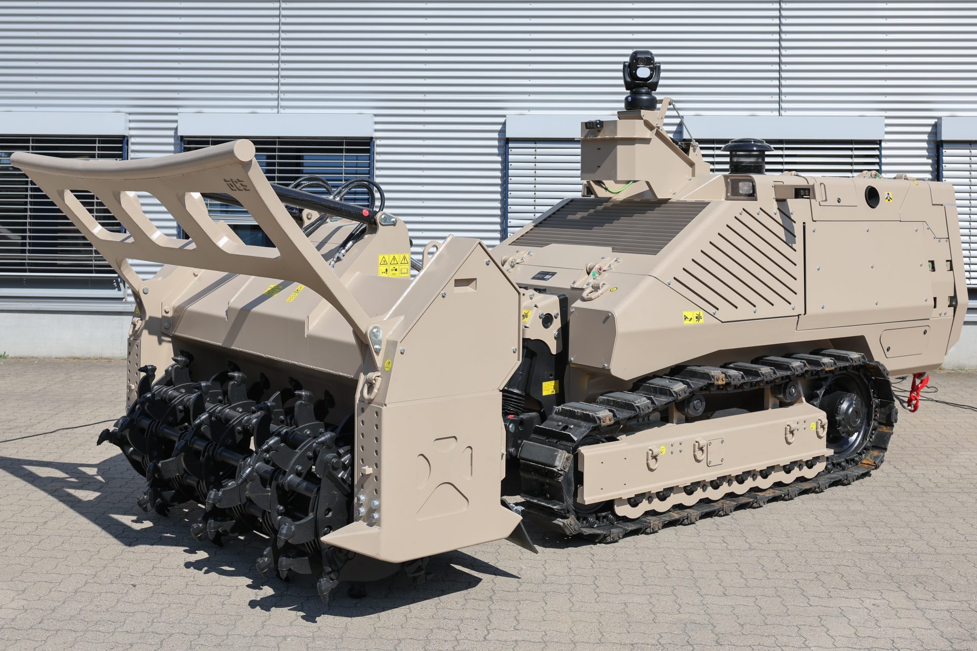 The GCS-200 mine-clearing vehicle