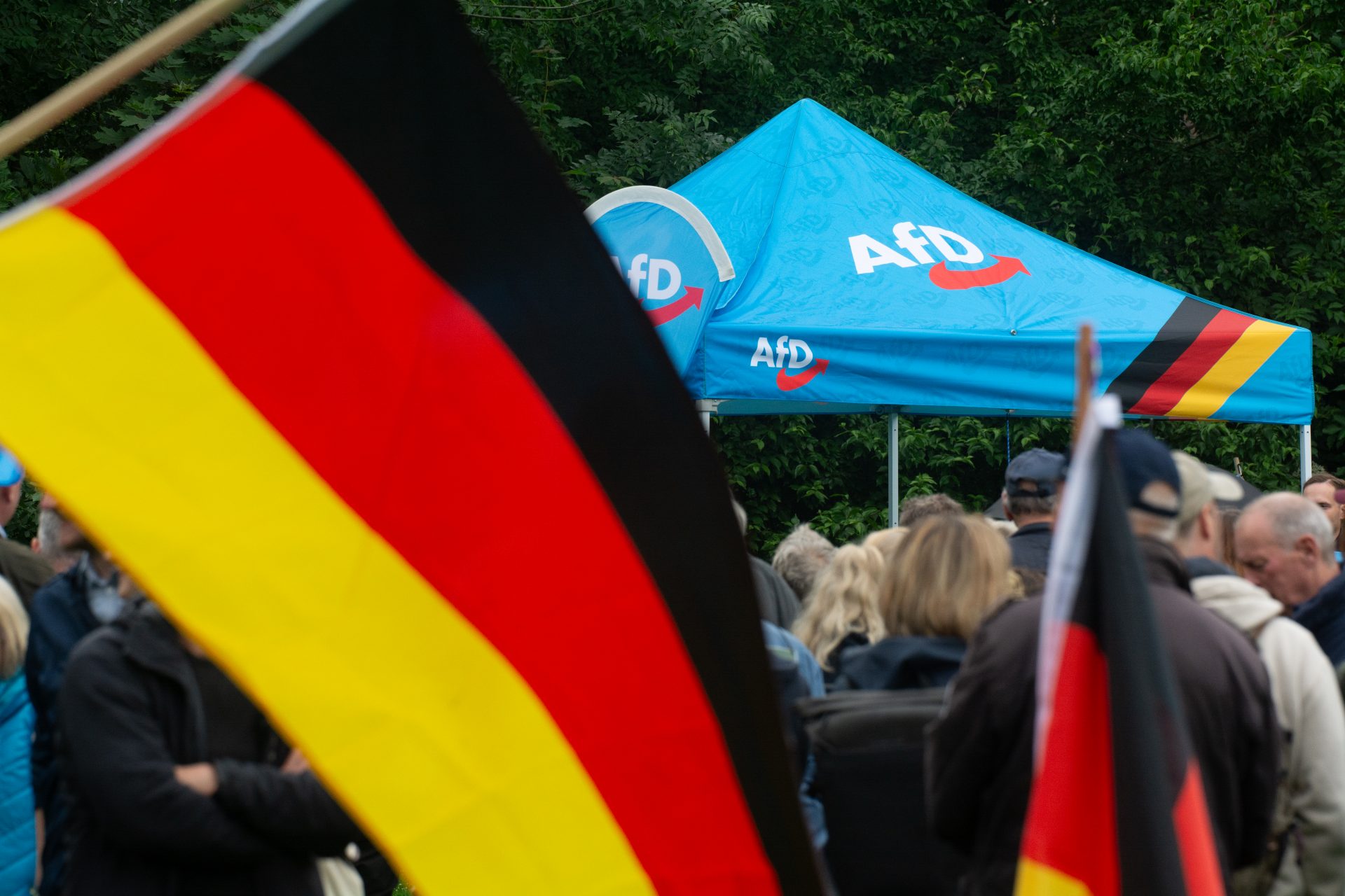 In Deutschland überholt die extreme Rechte Sozialdemokraten und Grüne