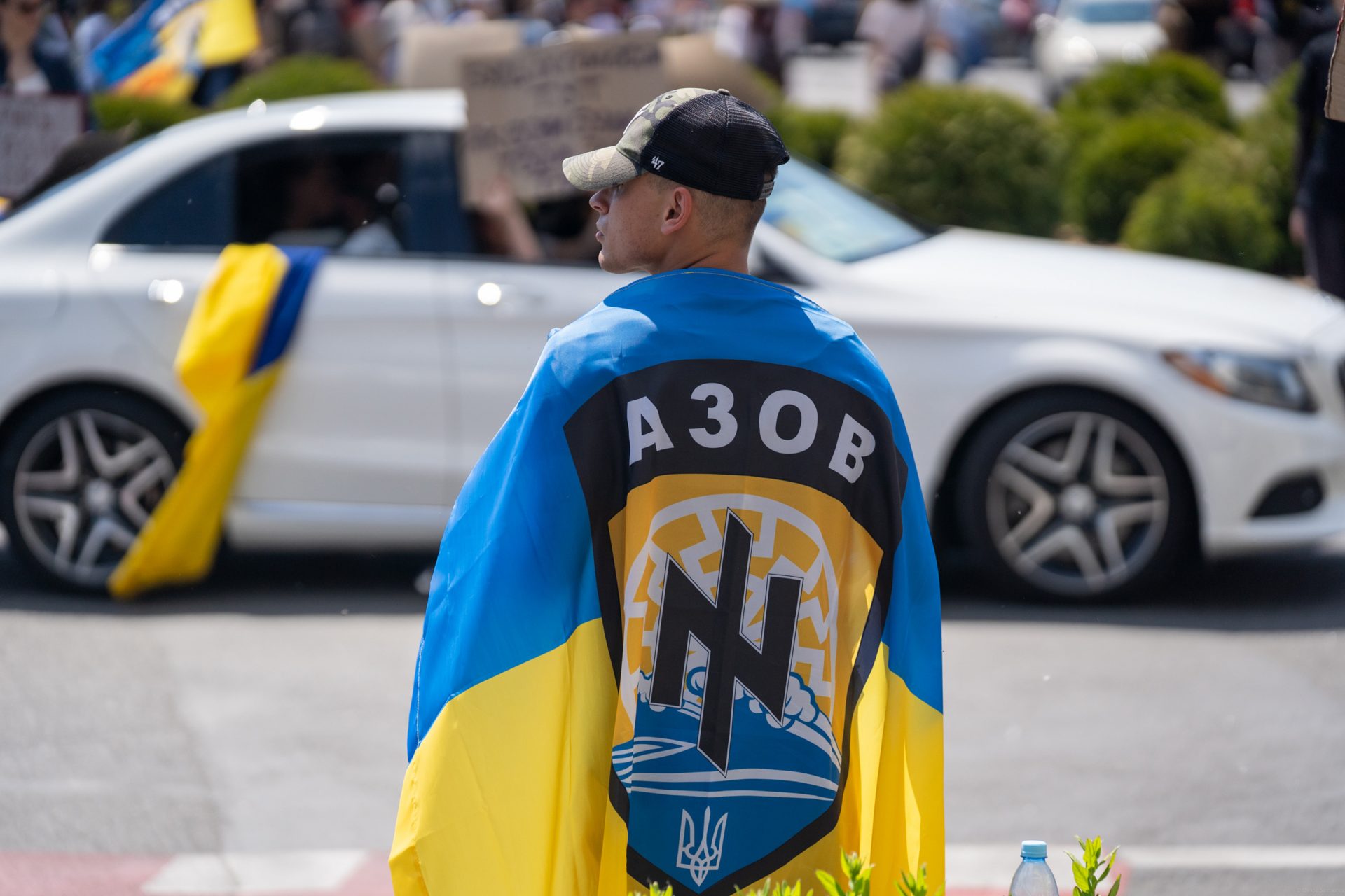 The ban on Azov using U.S. weapons 