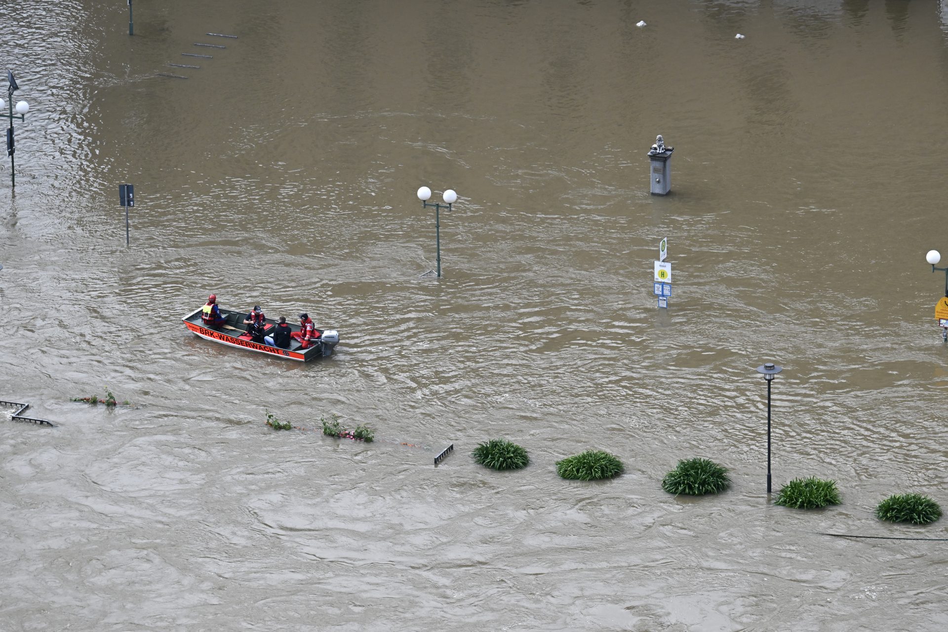 Das sind die dramatischen Bilder der Überschwemmungen in Süddeutschland